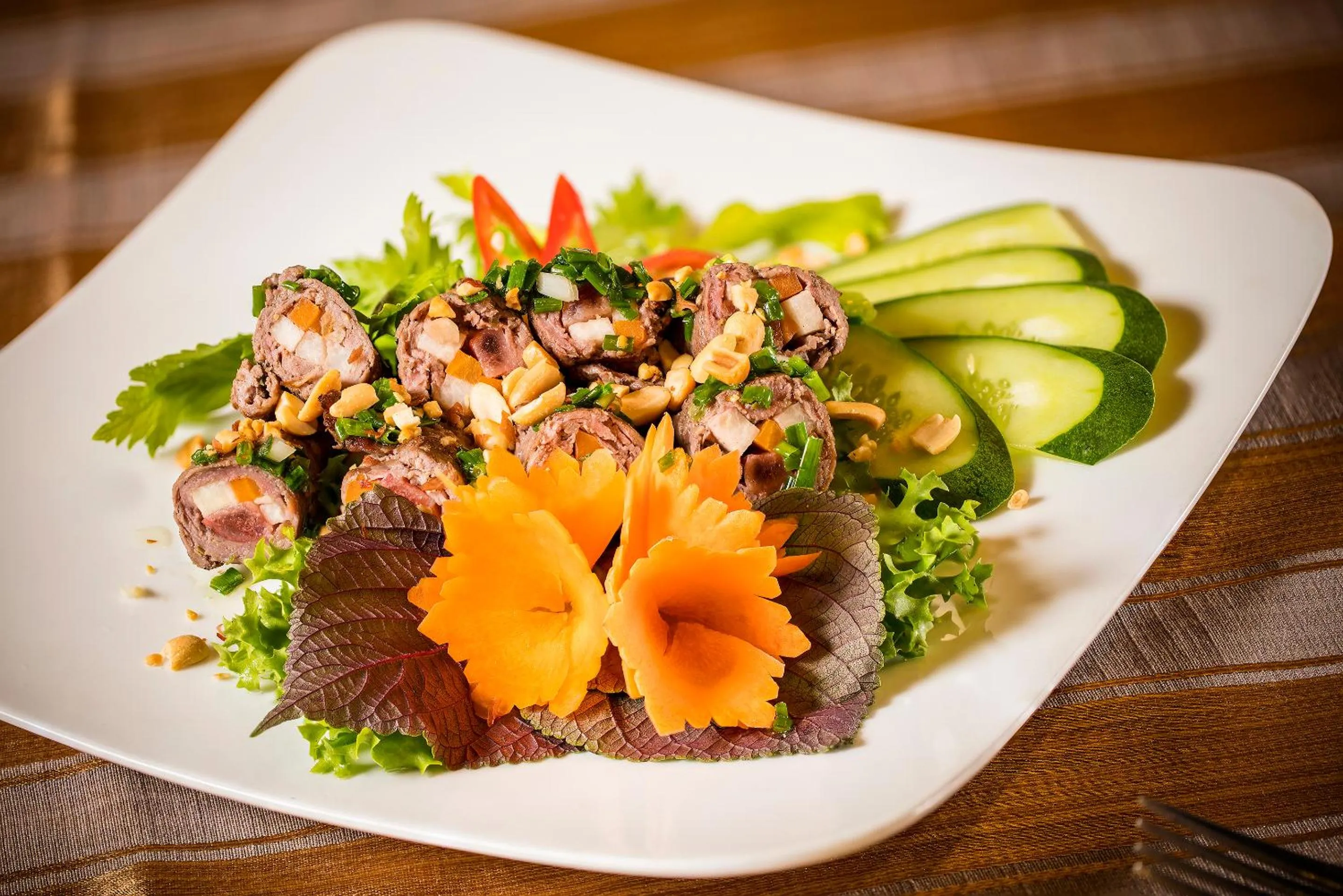 Food and drinks in Beachfront Hotel