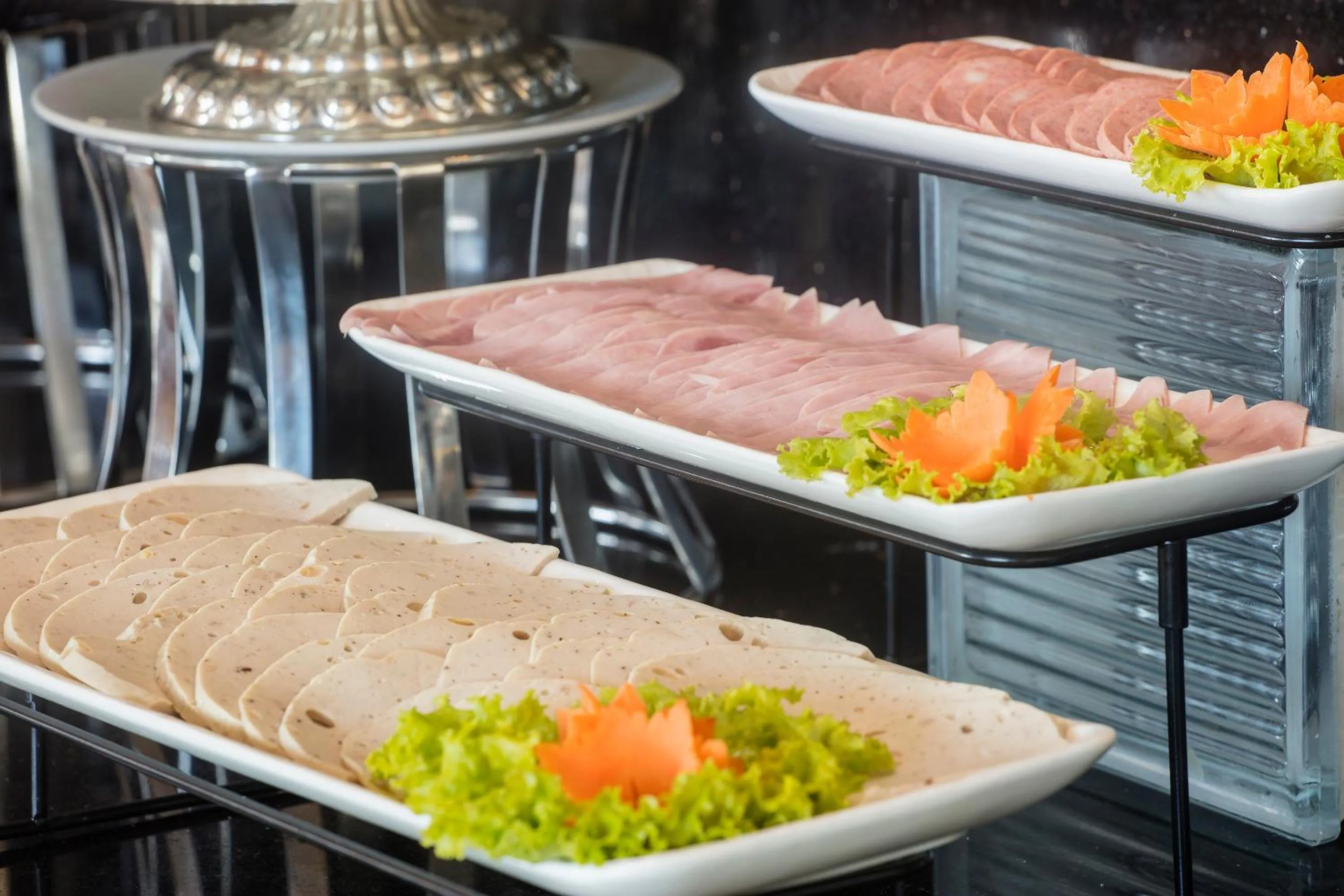 Food and drinks in Beachfront Hotel