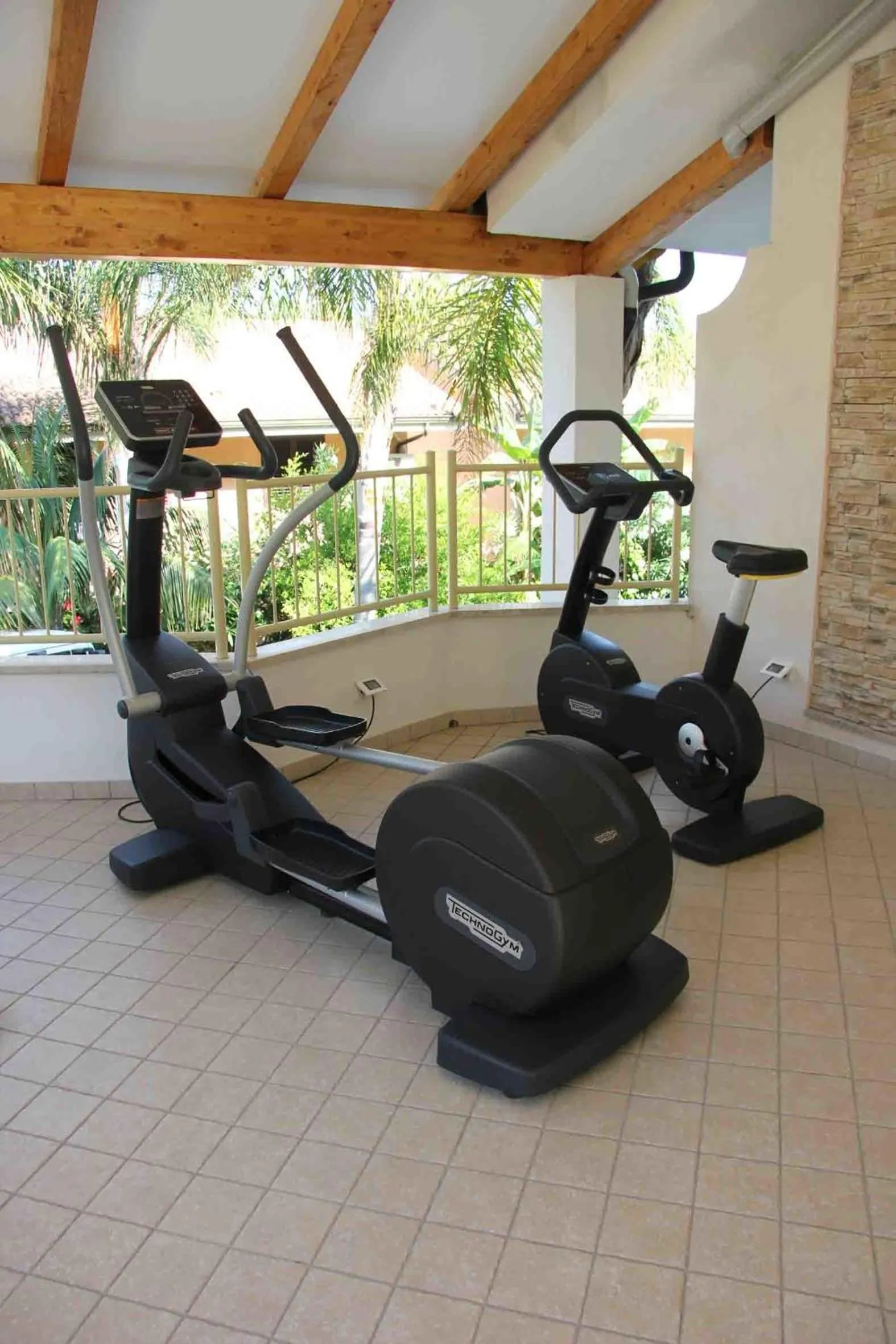 Fitness centre/facilities in Baia del Godano Resort & Spa