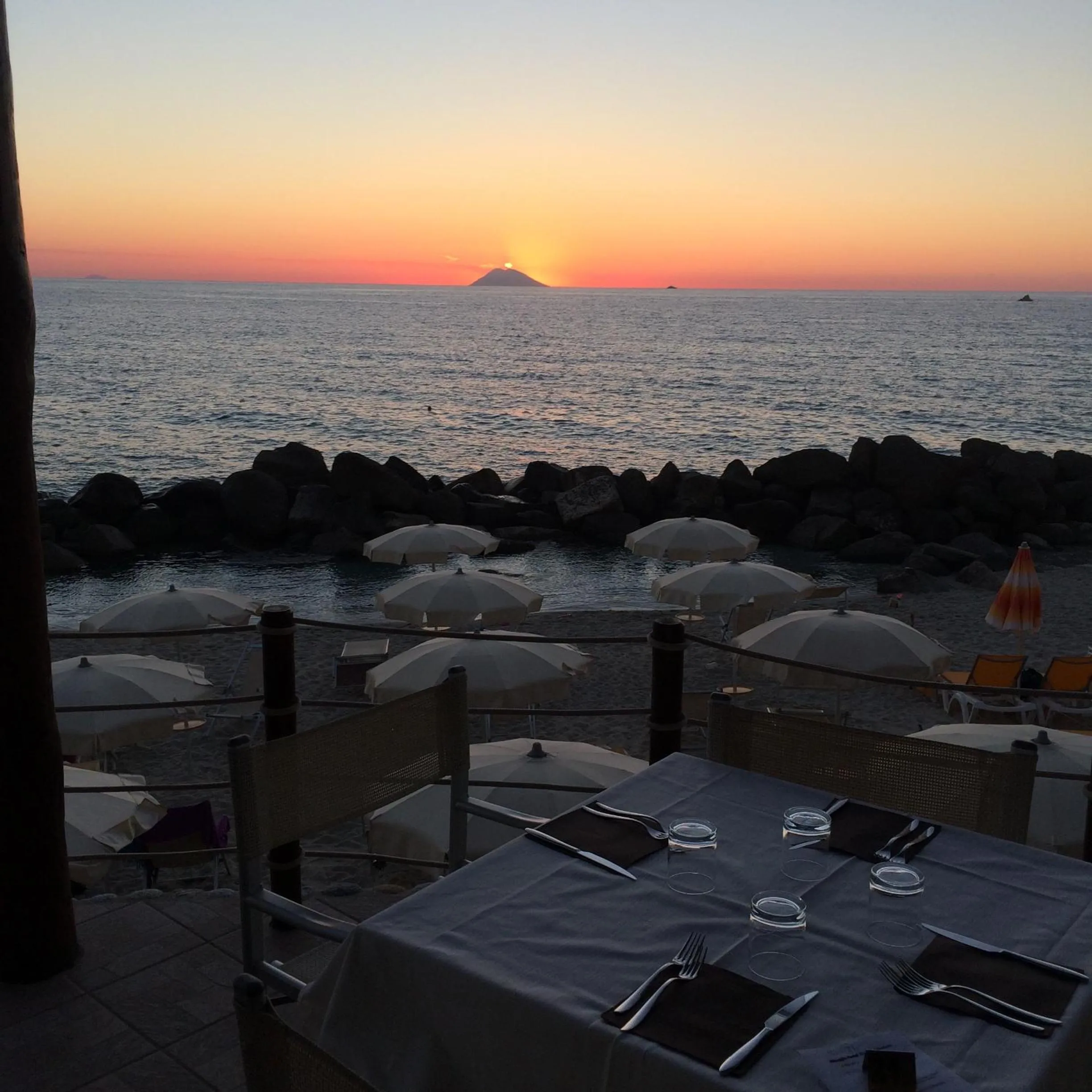 Restaurant/places to eat in Baia del Godano Resort & Spa