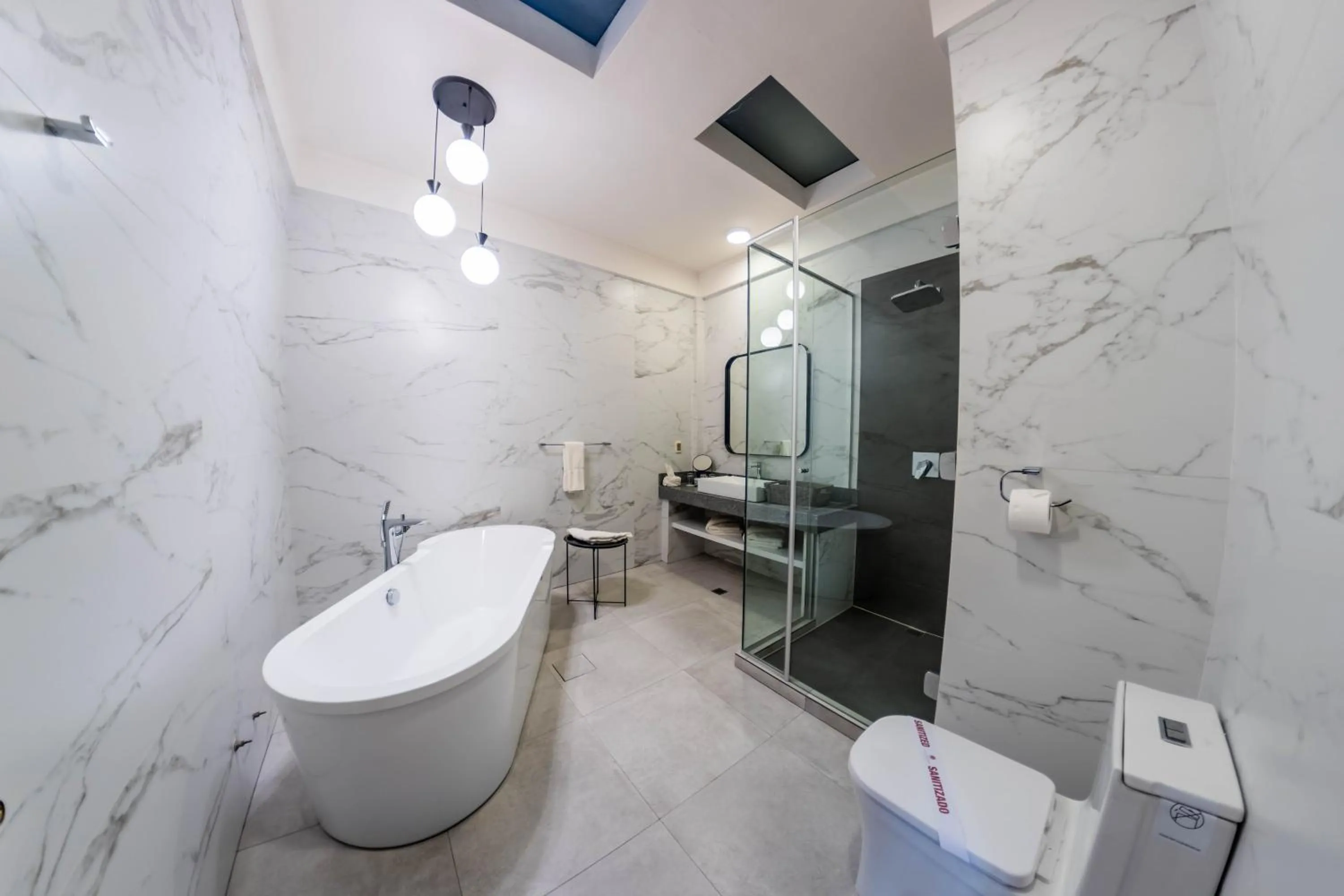 Bathroom in La Casona Hotel Boutique