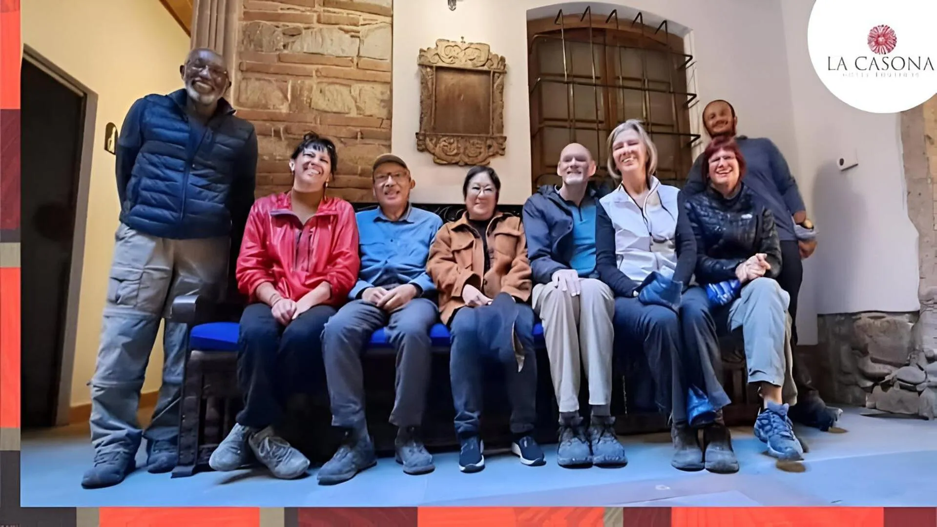 Guests in La Casona Hotel Boutique