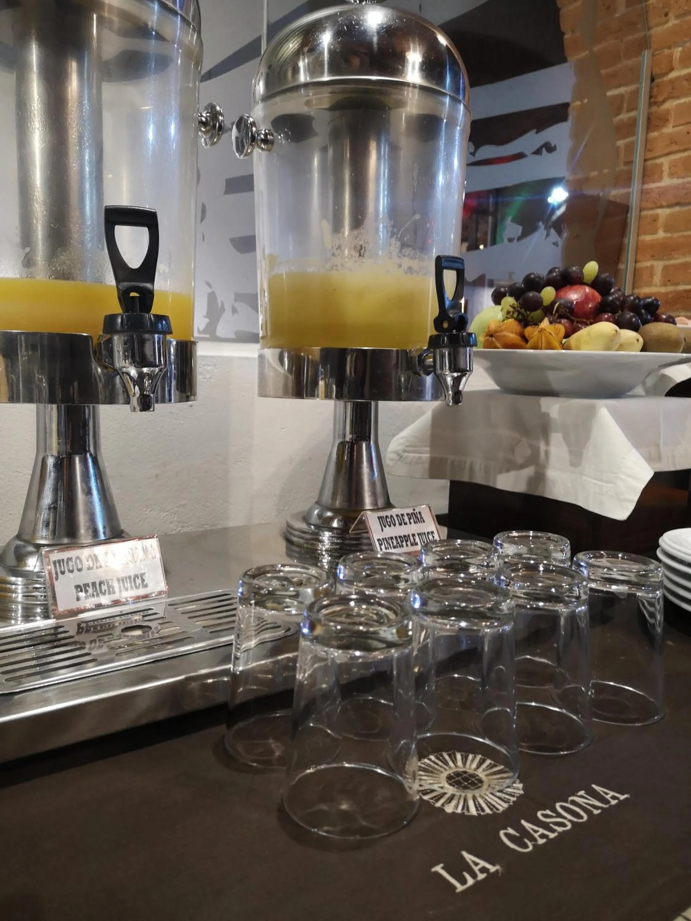 Buffet breakfast in La Casona Hotel Boutique