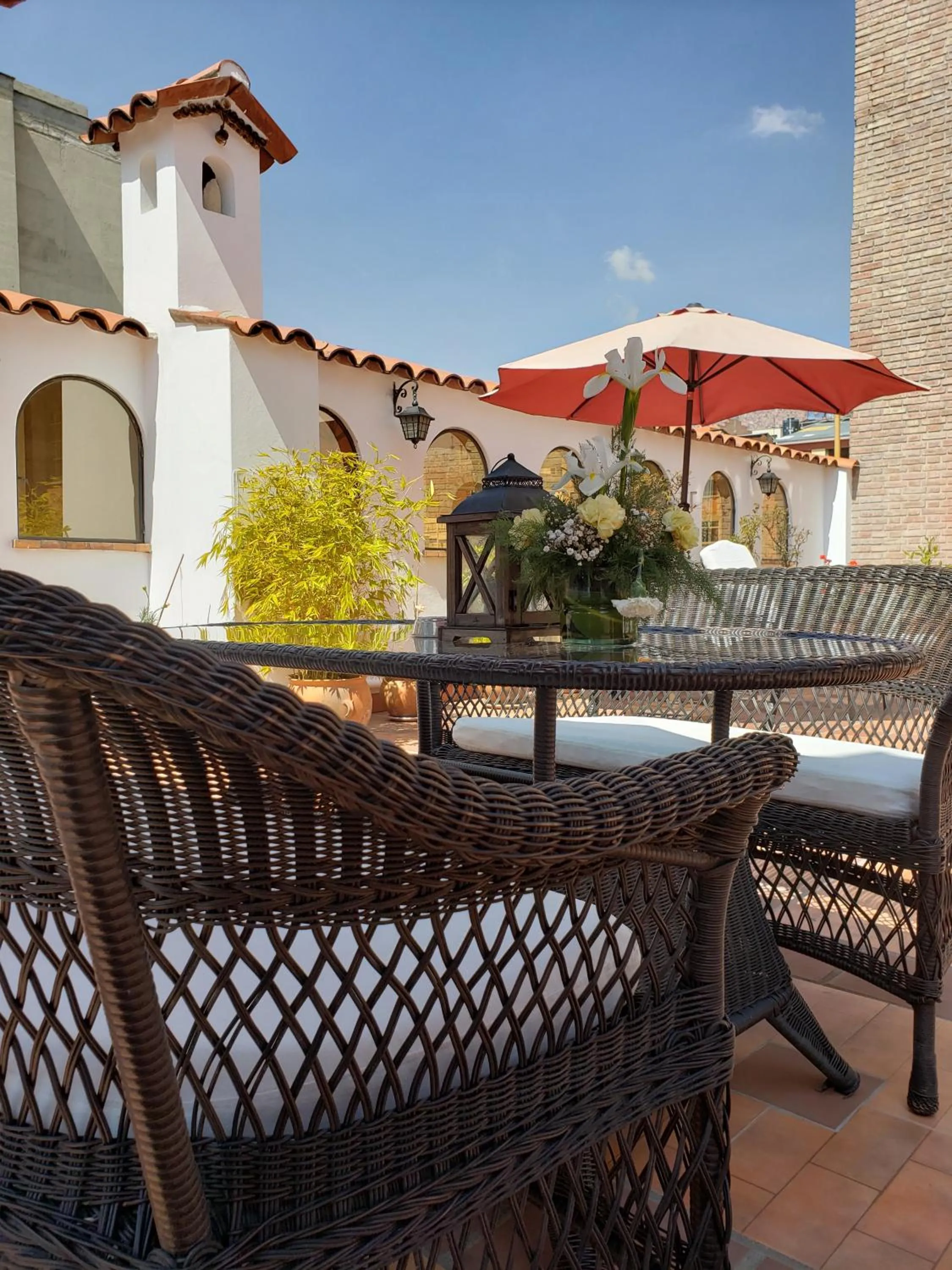 Balcony/Terrace in La Casona Hotel Boutique