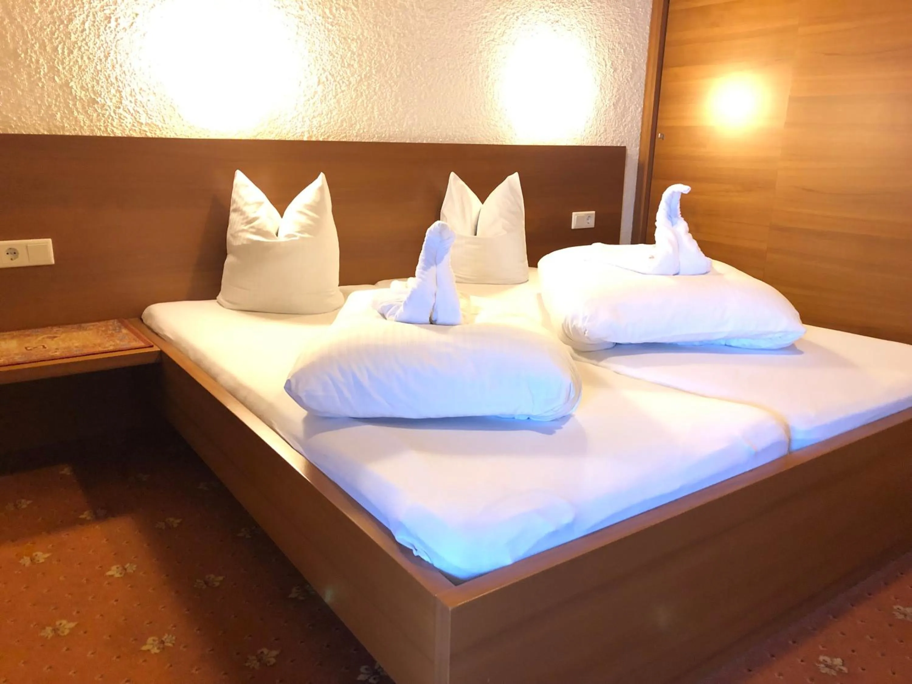 Bed in Hotel Reitherhof