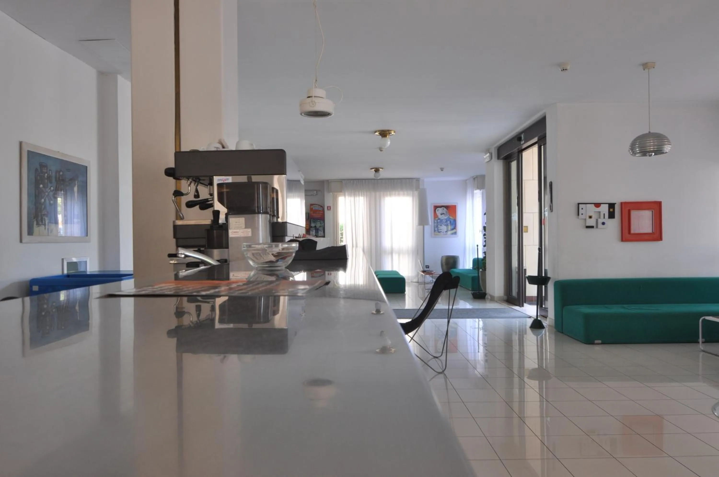 Lobby or reception in Hotel Nettuno