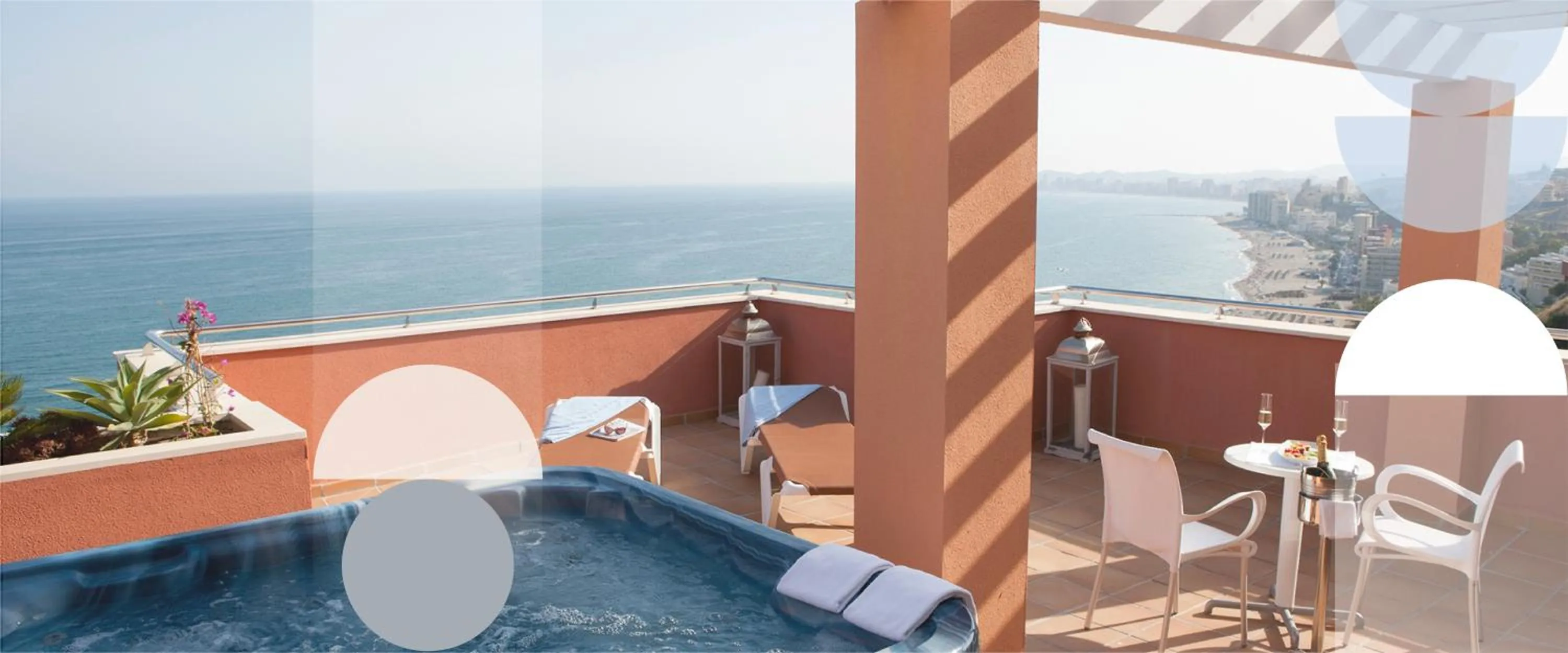 Balcony/Terrace in HYDROS Hotel & Spa