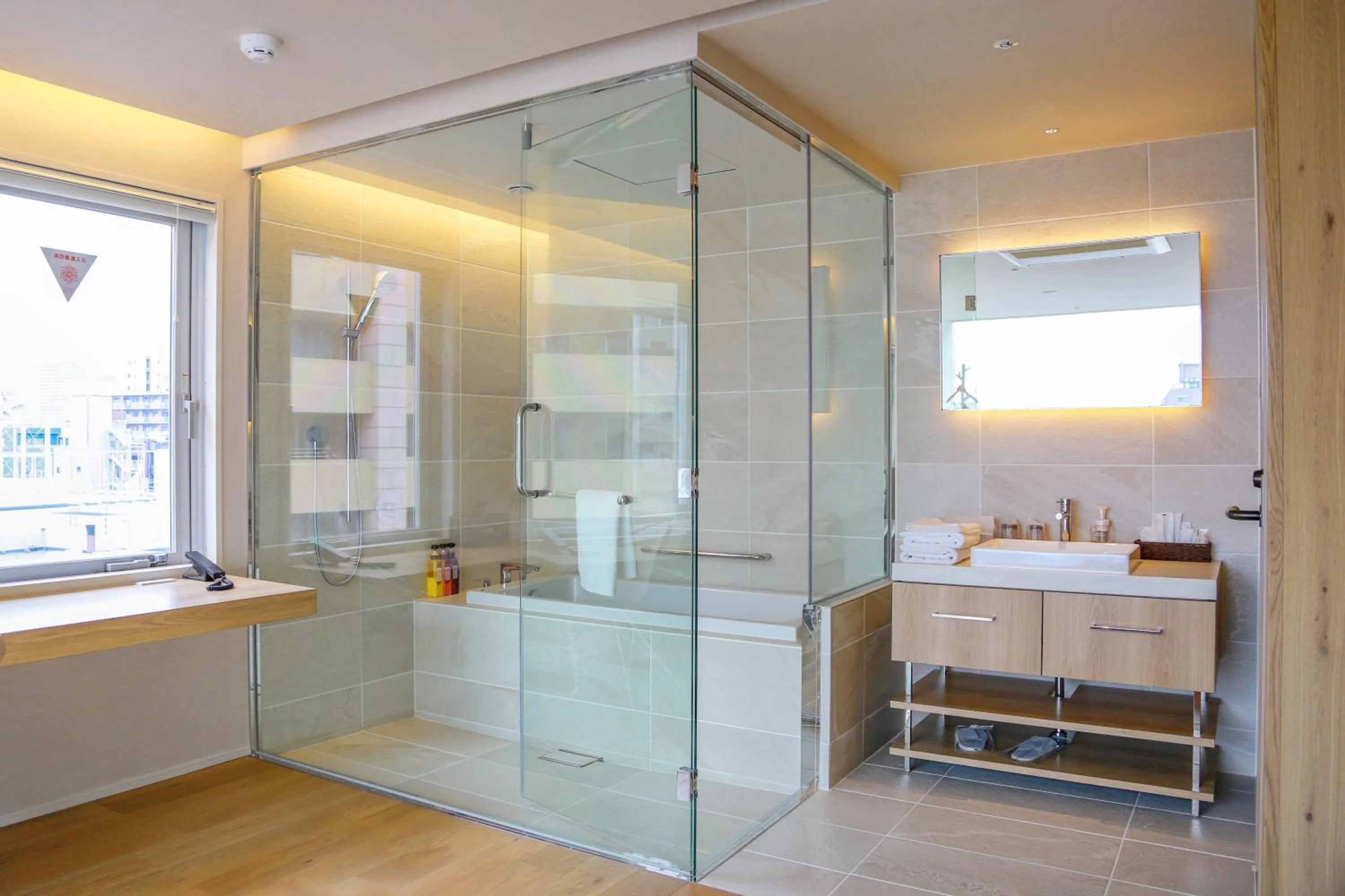 Bathroom in Hotel Comfact