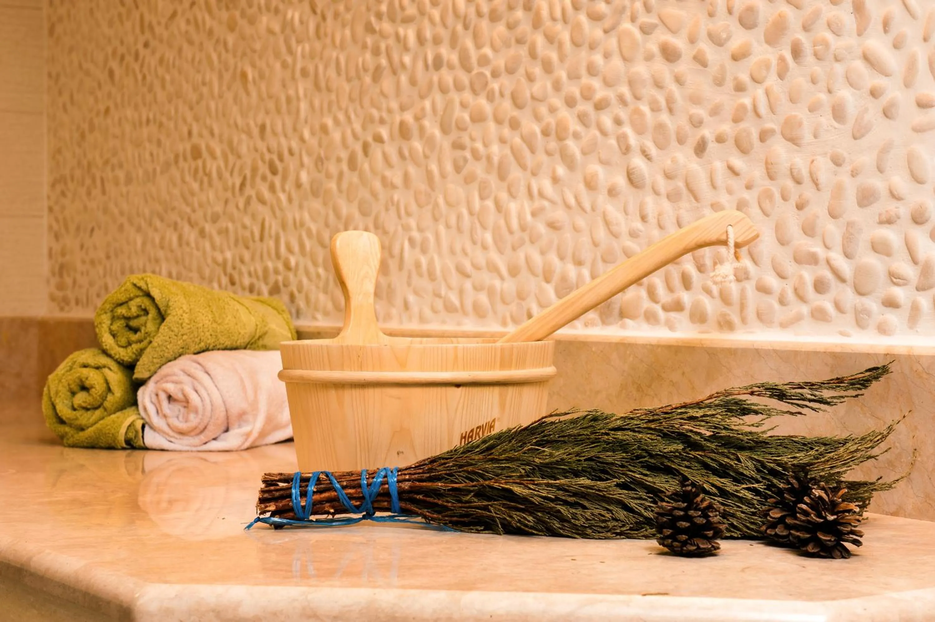 Spa and wellness centre/facilities in Villa Pinia Eco-hotel