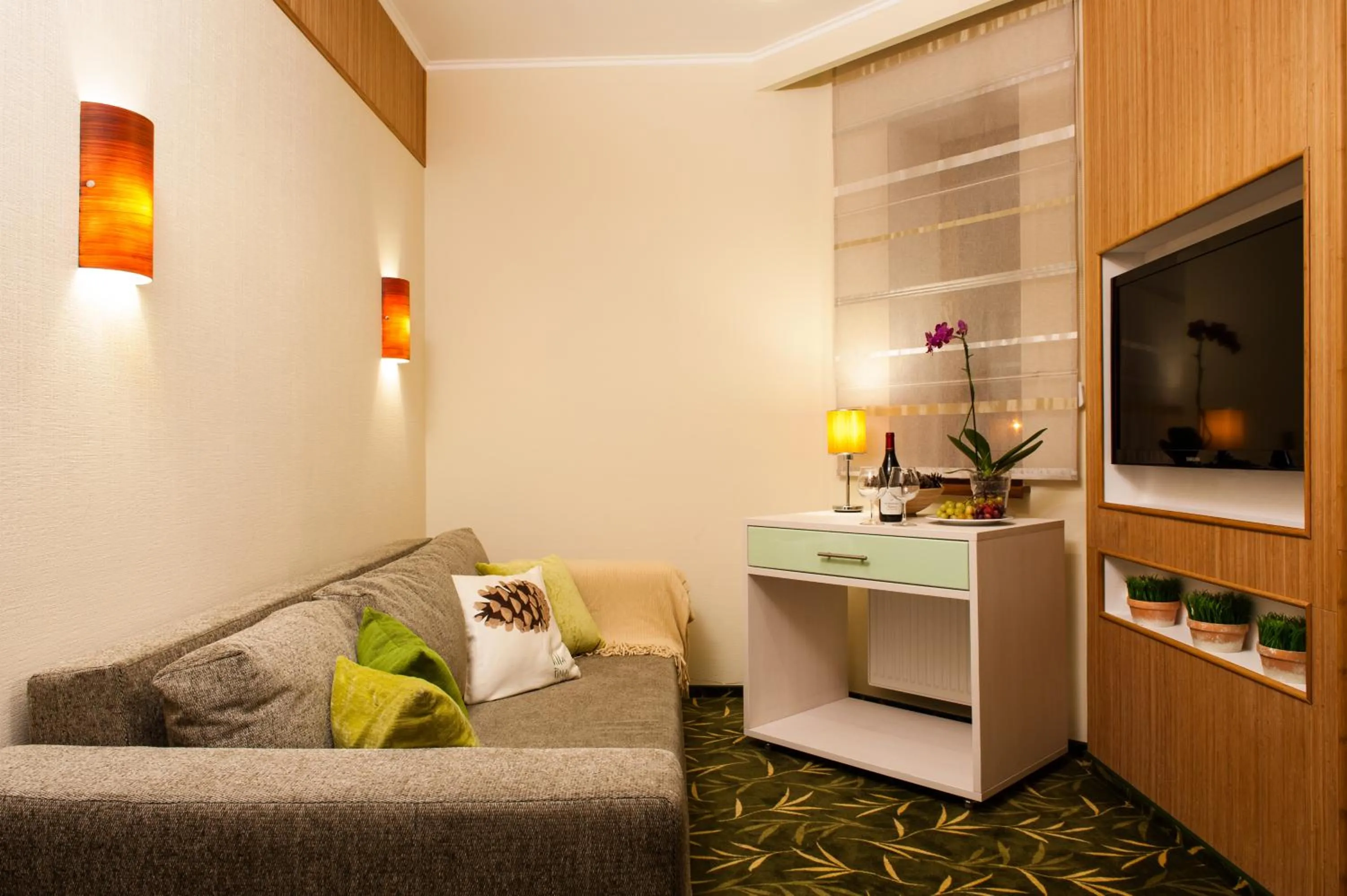 Living room in Villa Pinia Eco-hotel