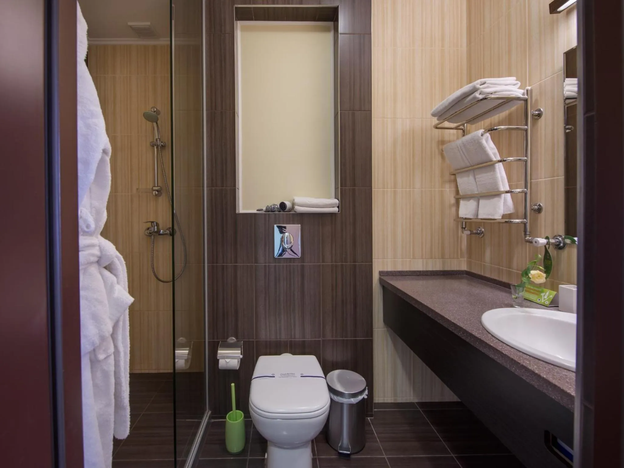 Shower in Villa Pinia Eco-hotel