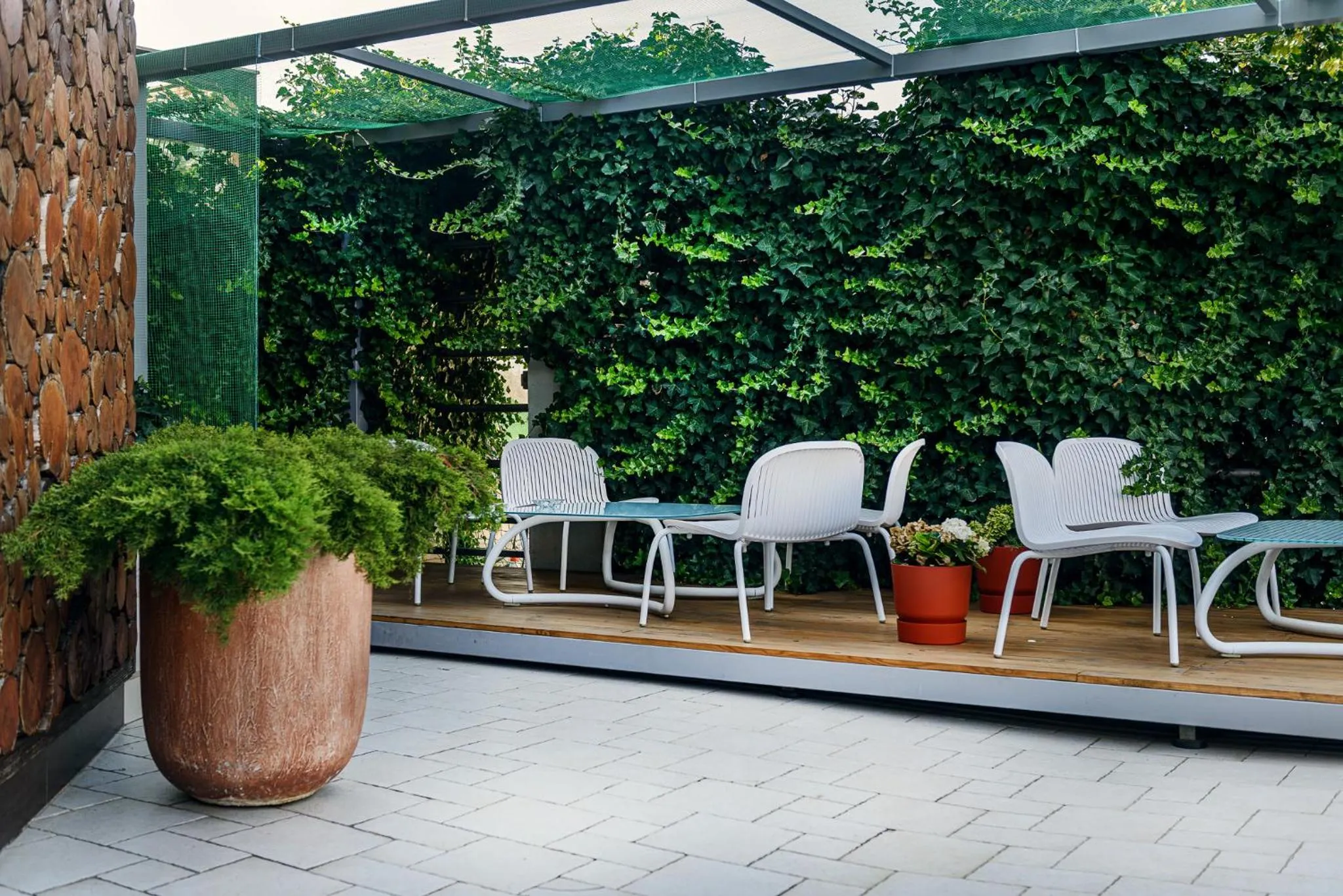 Property building in Villa Pinia Eco-hotel