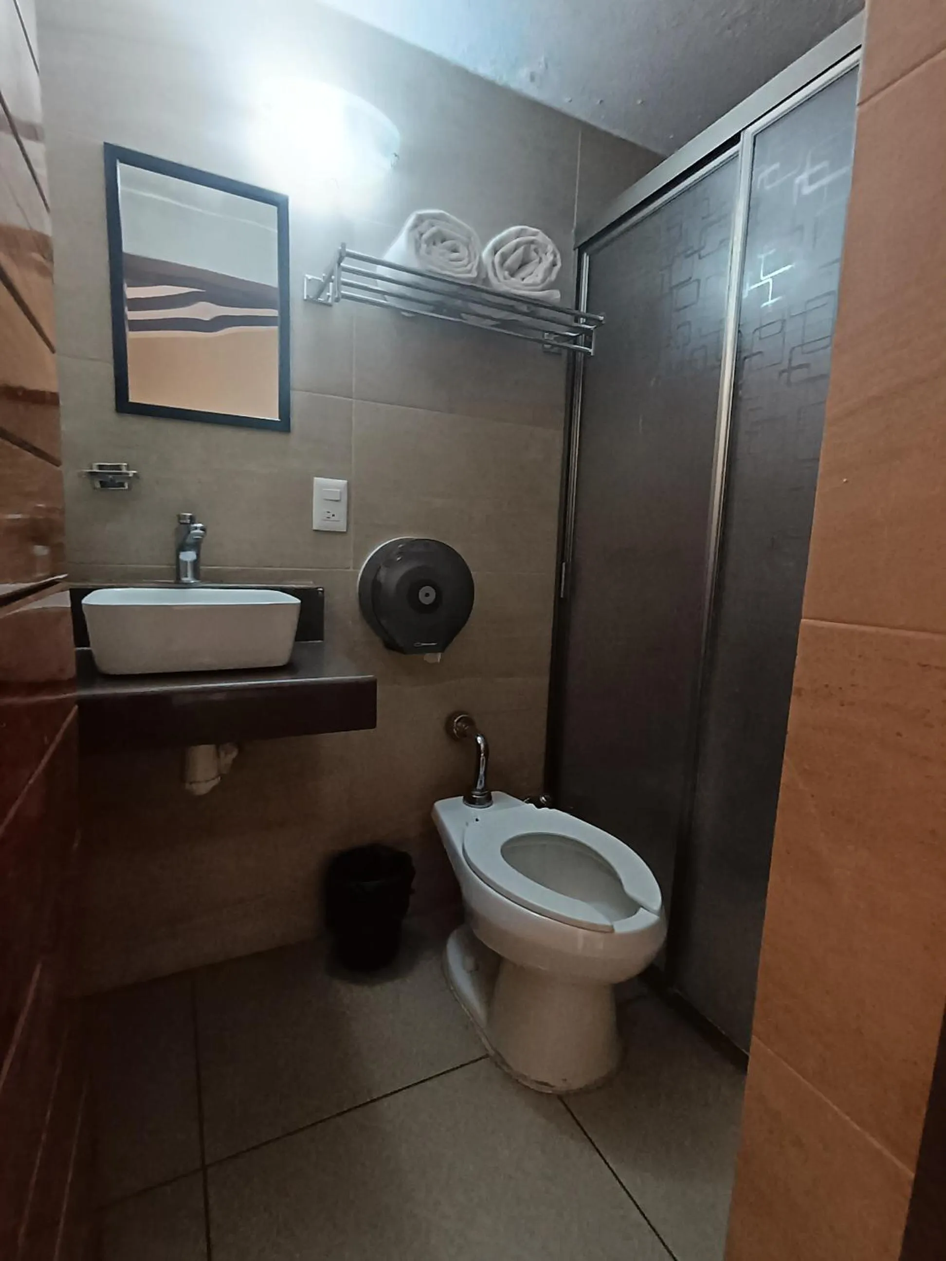 Bathroom in Hotel La Merced