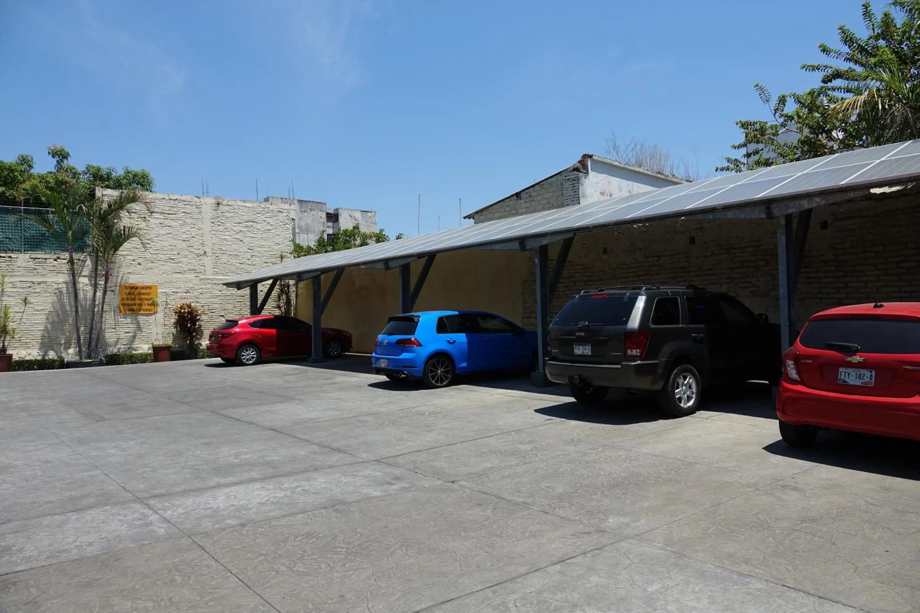 Parking in Hotel La Merced