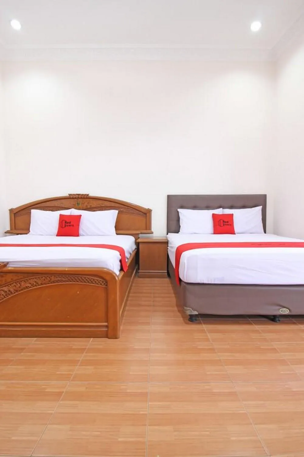 Bed in RedDoorz near UMY Yogyakarta