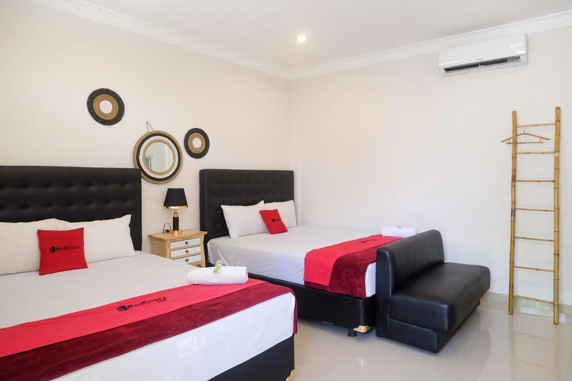 Bed in RedDoorz near UMY Yogyakarta