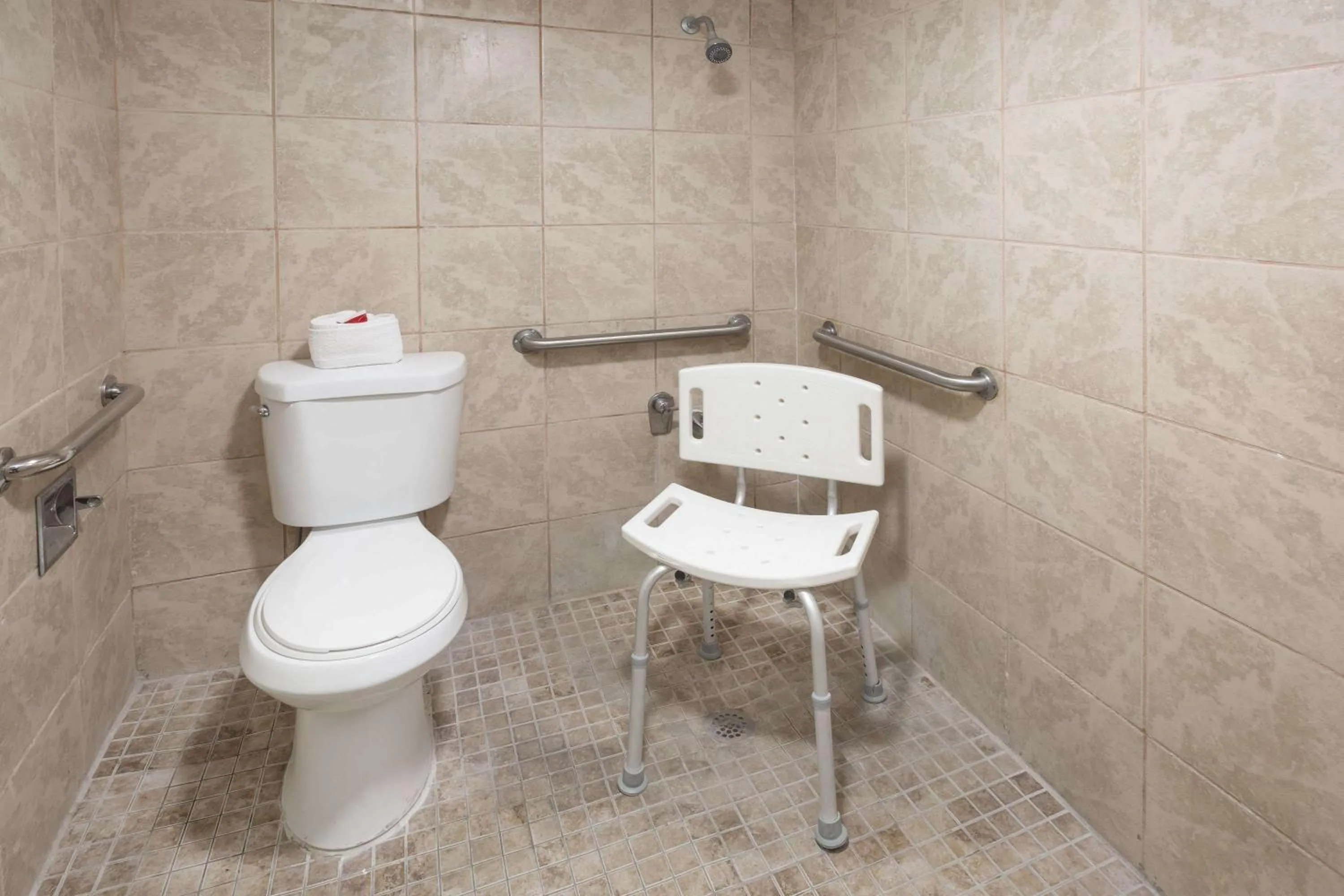 Bathroom in Days Inn by Wyndham St. Petersburg / Tampa Bay Area