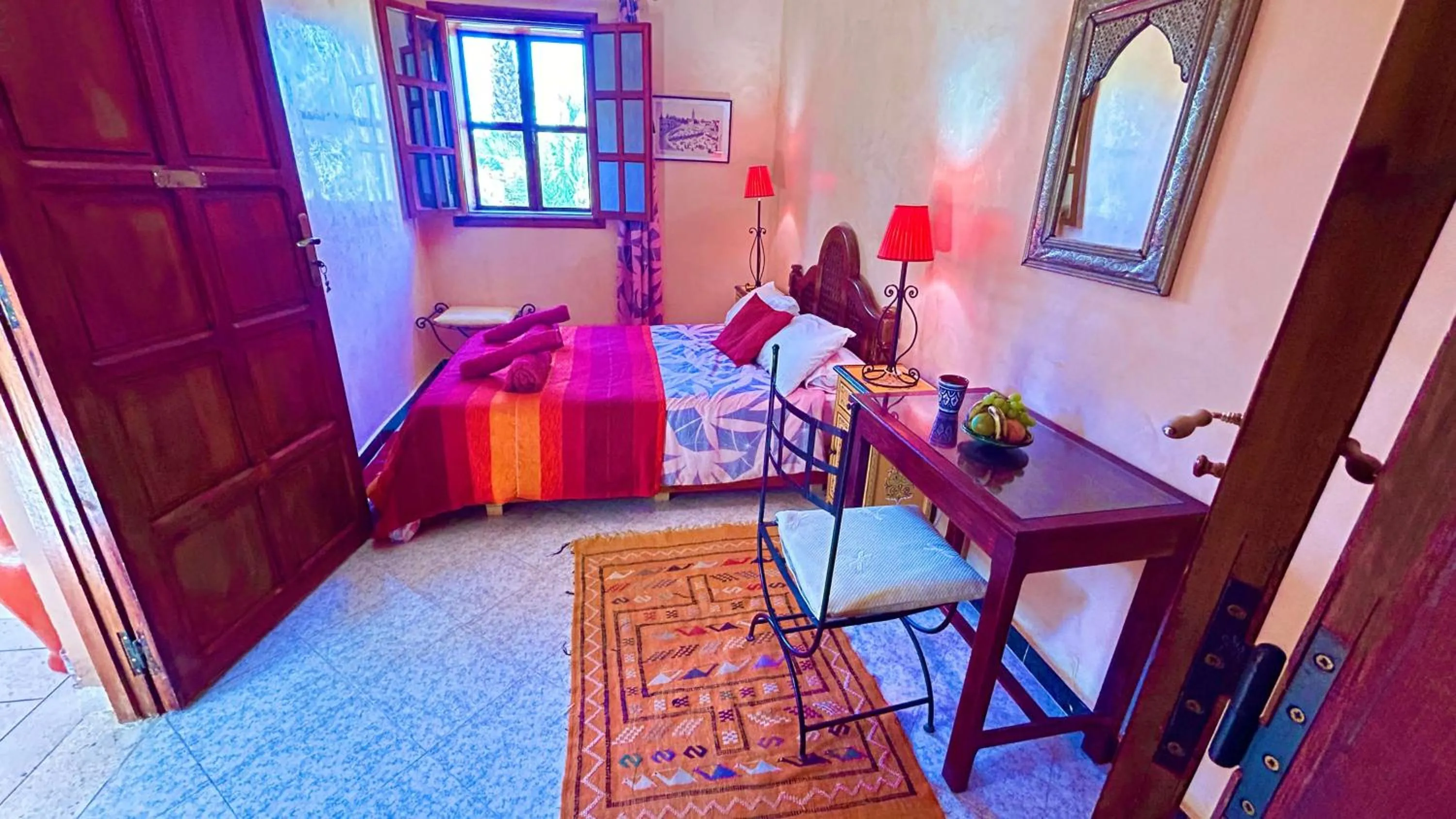 Bed in Dar Nakhla - Zagora guest house