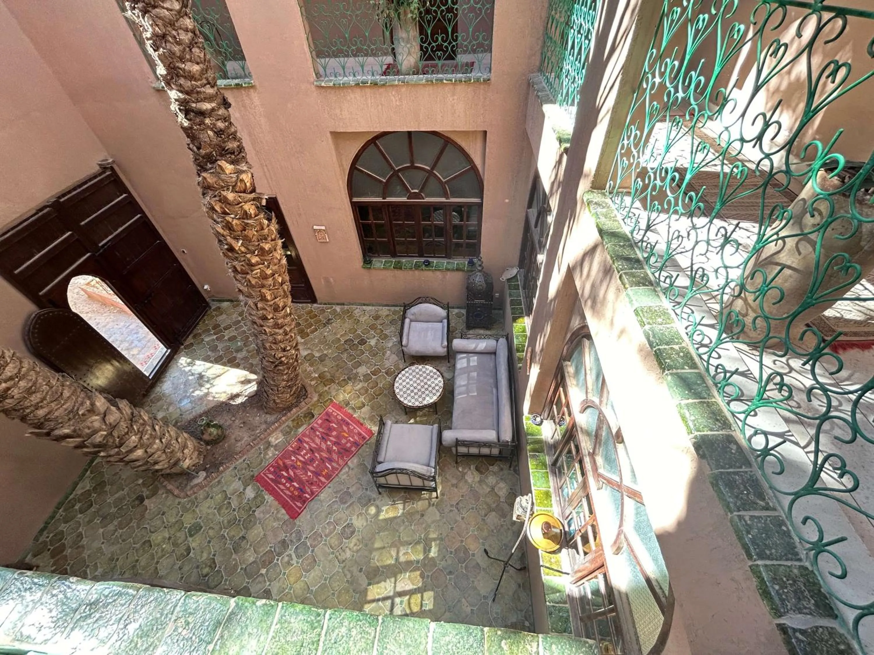 Patio in Dar Nakhla - Zagora guest house