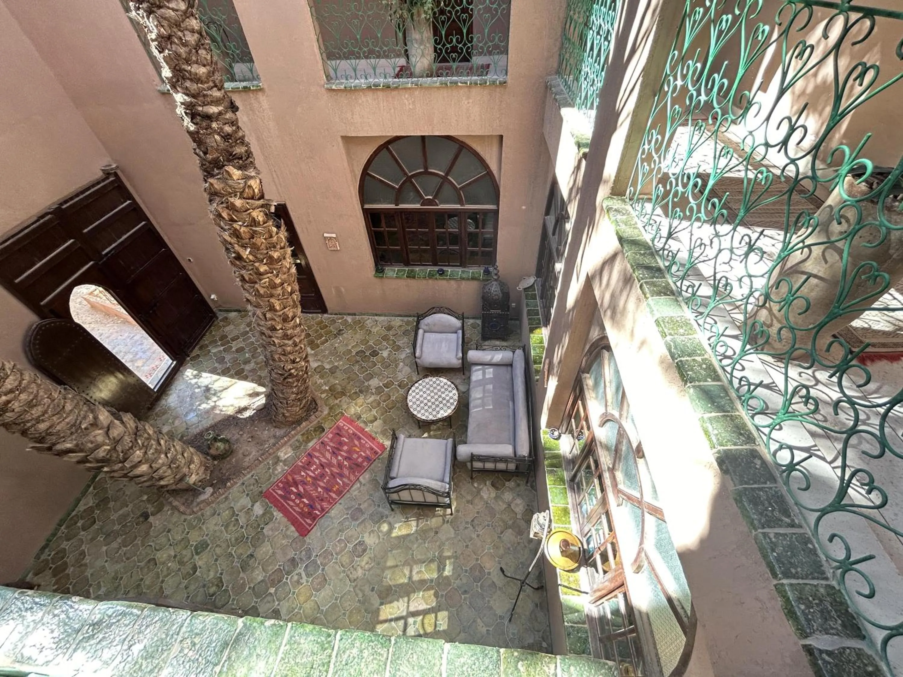 Patio in Dar Nakhla - Zagora guest house