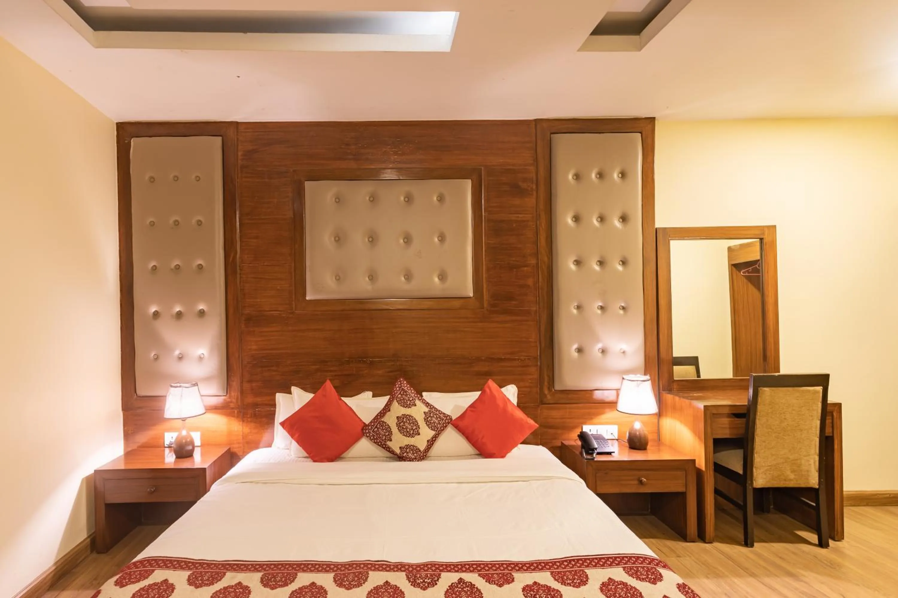 Bed in Hotel Verandah