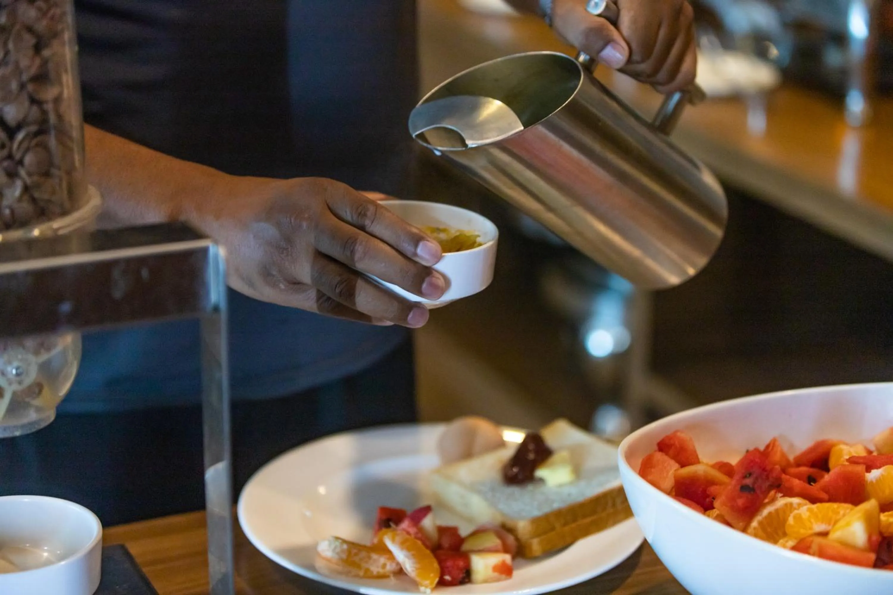 Breakfast in Hotel Verandah