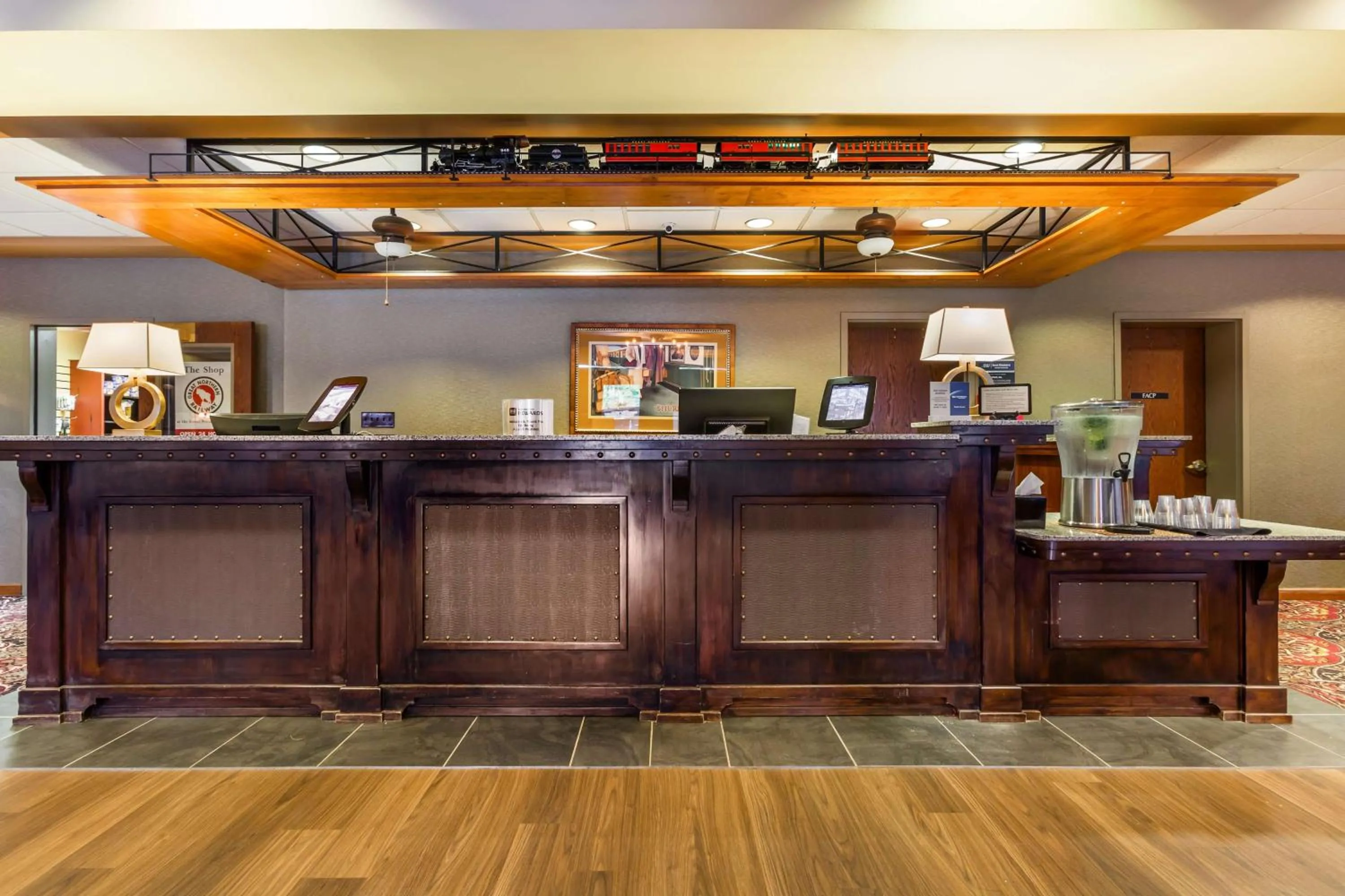 Lobby or reception in Best Western Premier Helena Great Northern Hotel