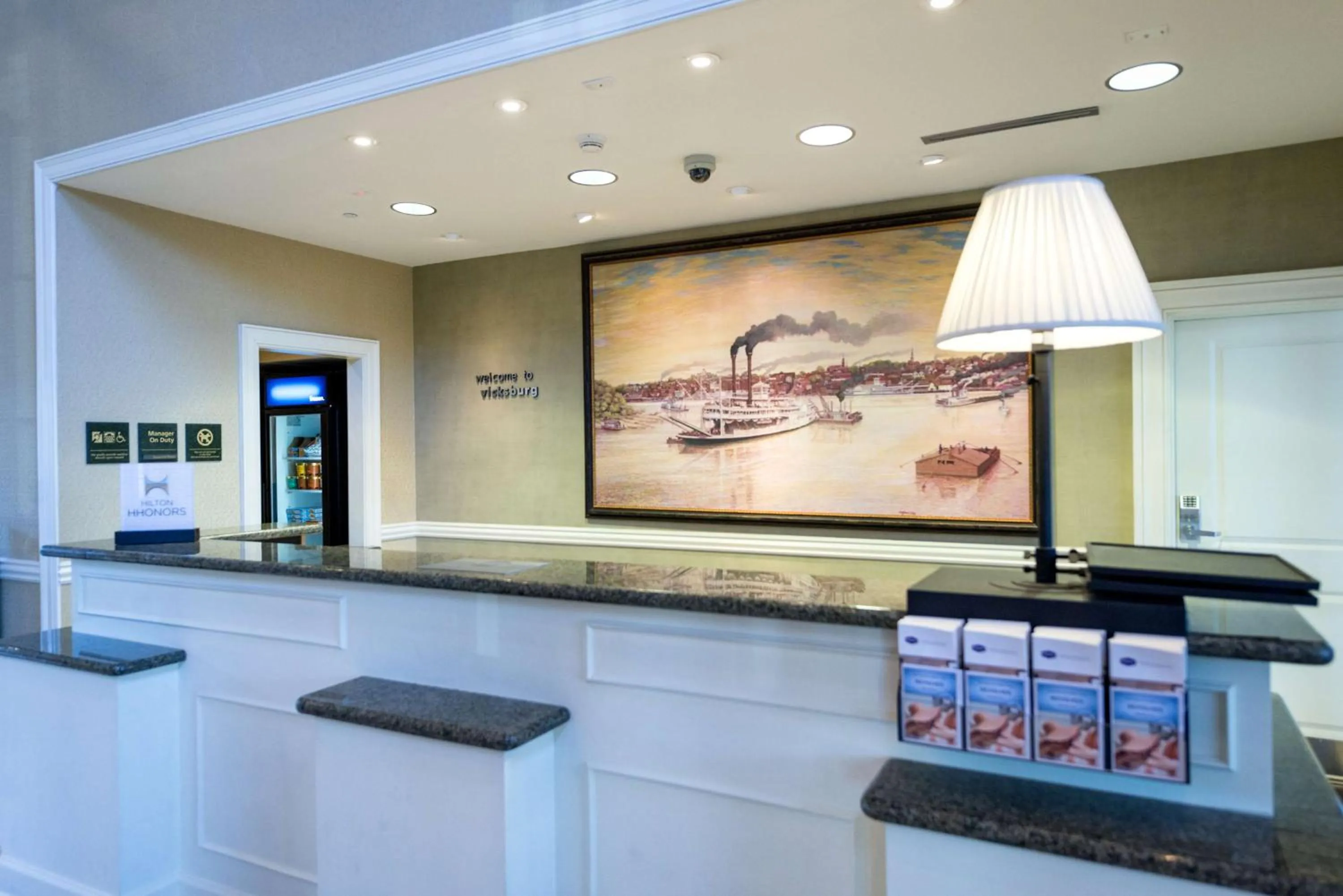 Lobby or reception in Hampton Inn & Suites - Vicksburg