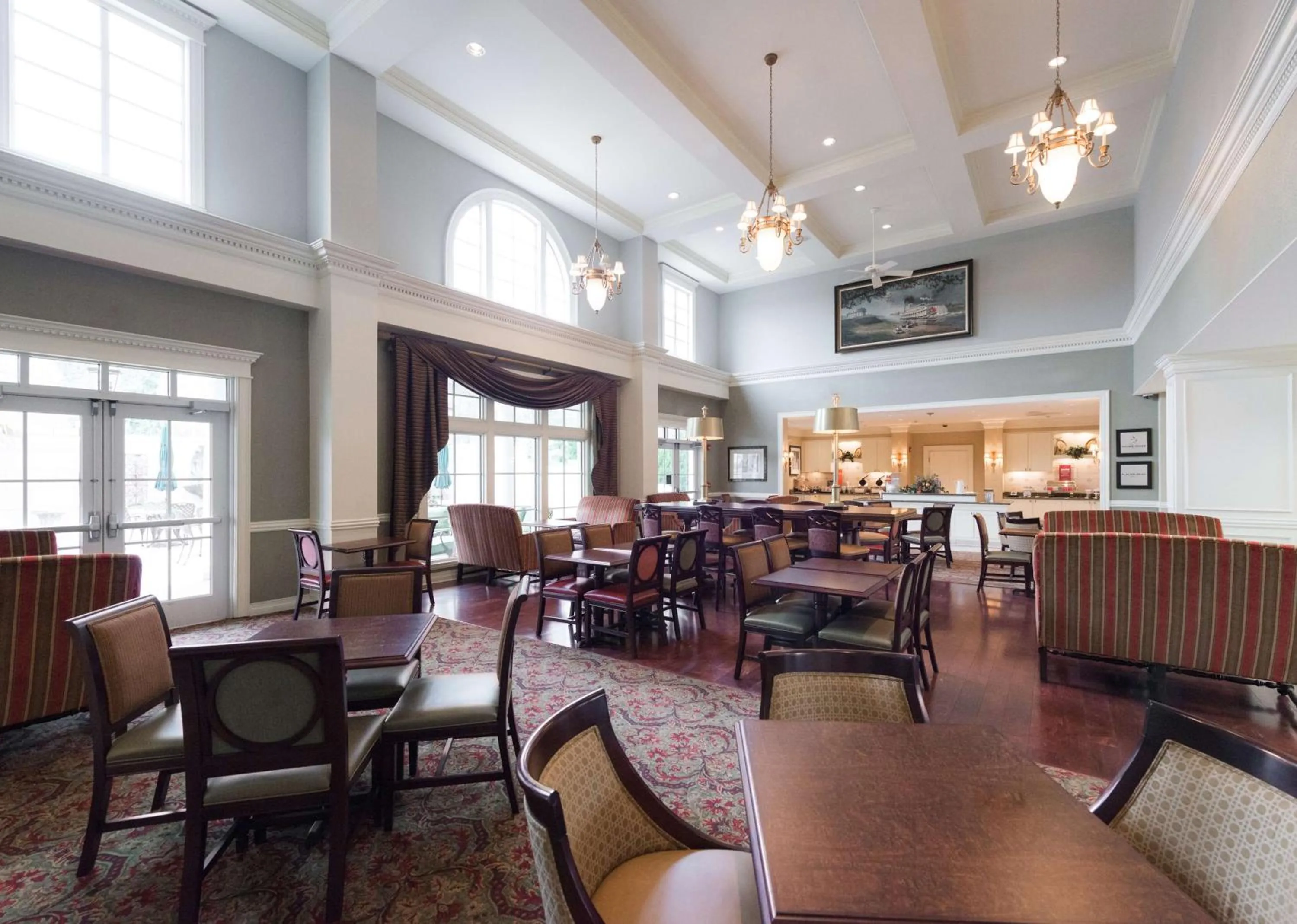 Dining area in Hampton Inn & Suites - Vicksburg