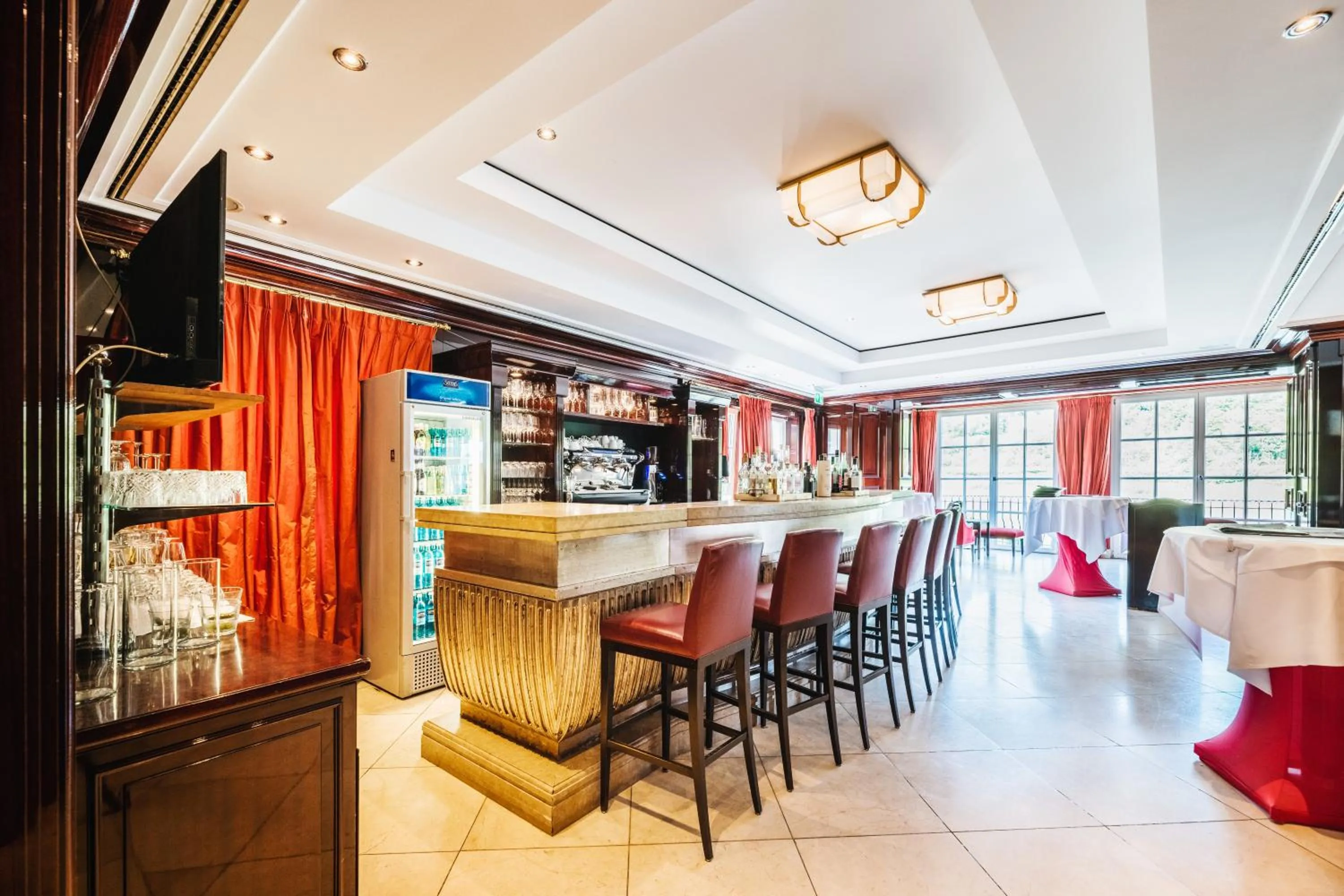 Lounge or bar in Rheinhotel Schulz