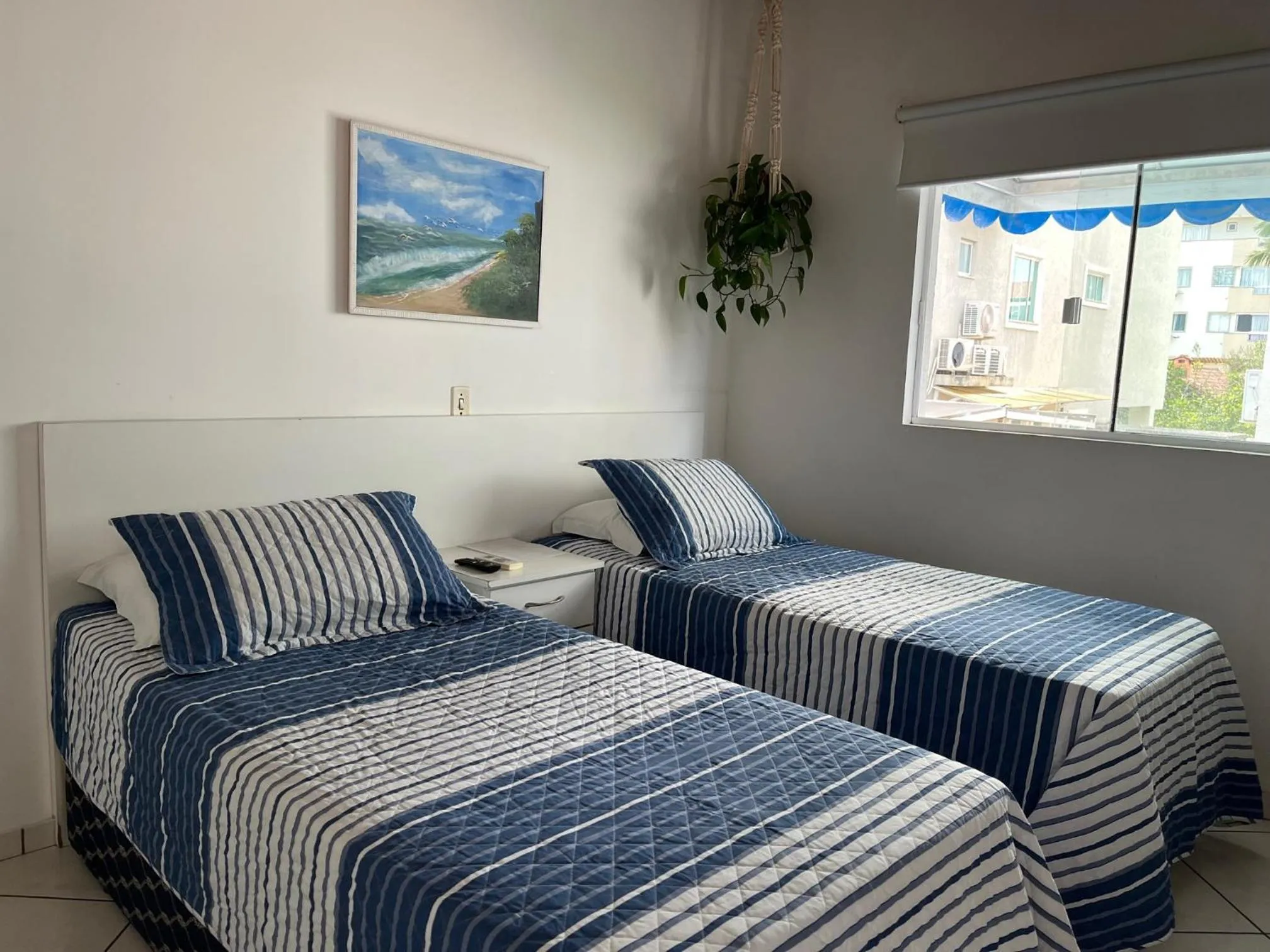 Bed in Pousada Canario Azul