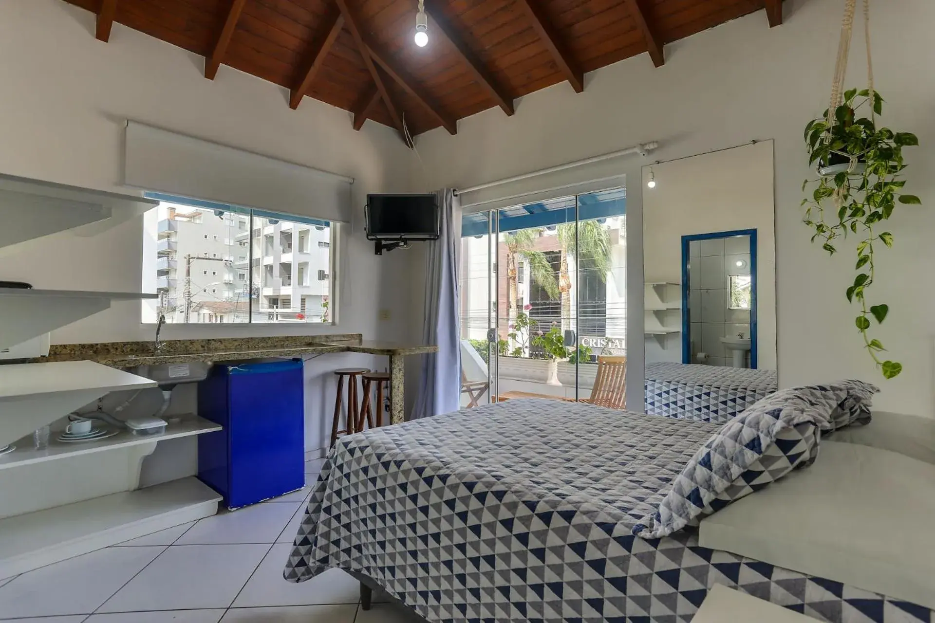Double Room with Balcony in Pousada Canario Azul Double Room with Balcony in Pousada Canario Azul