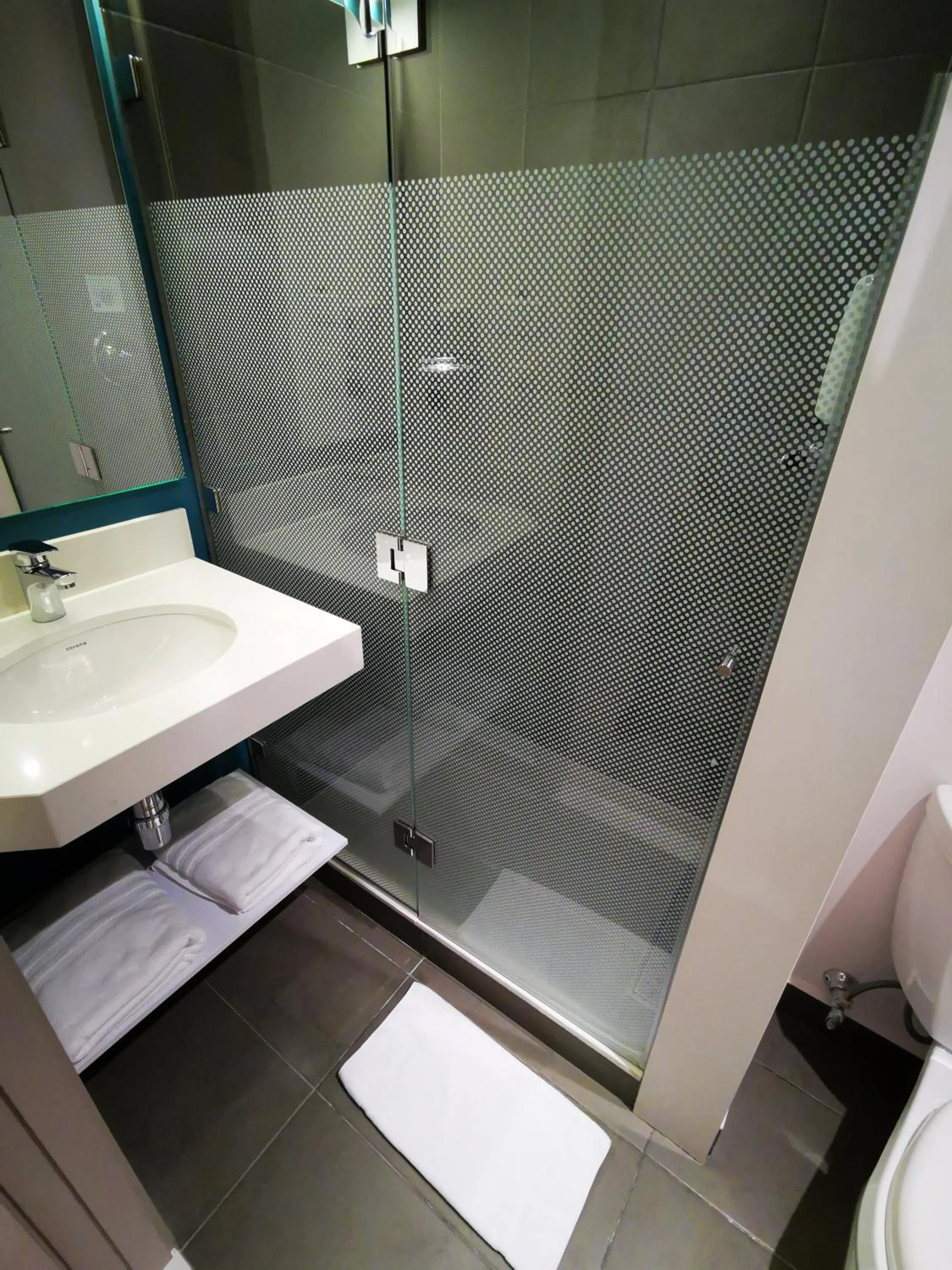 Bathroom in ibis budget Medellín Itagüí Metro