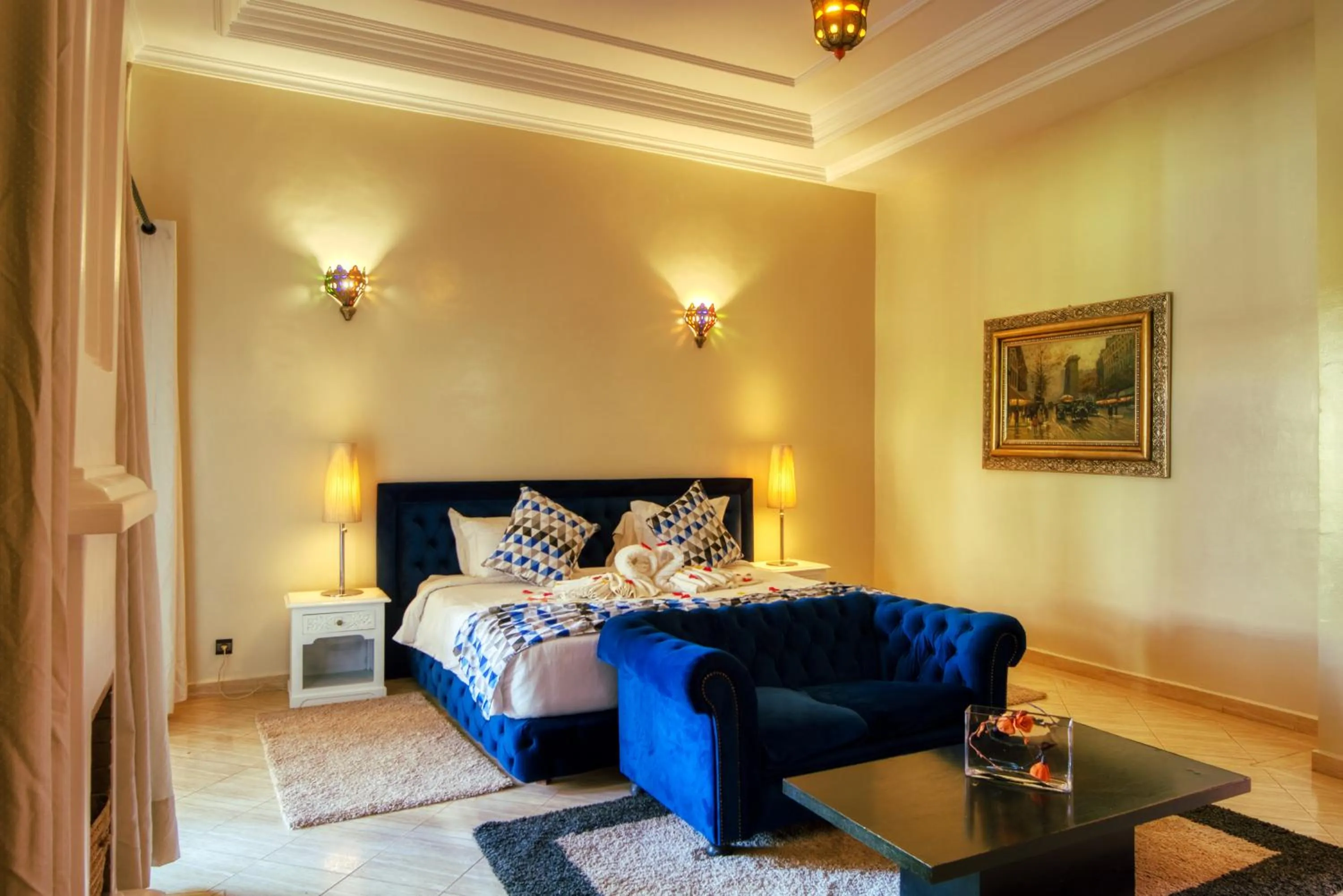 Bedroom in Villas 95 Appart'Hôtel