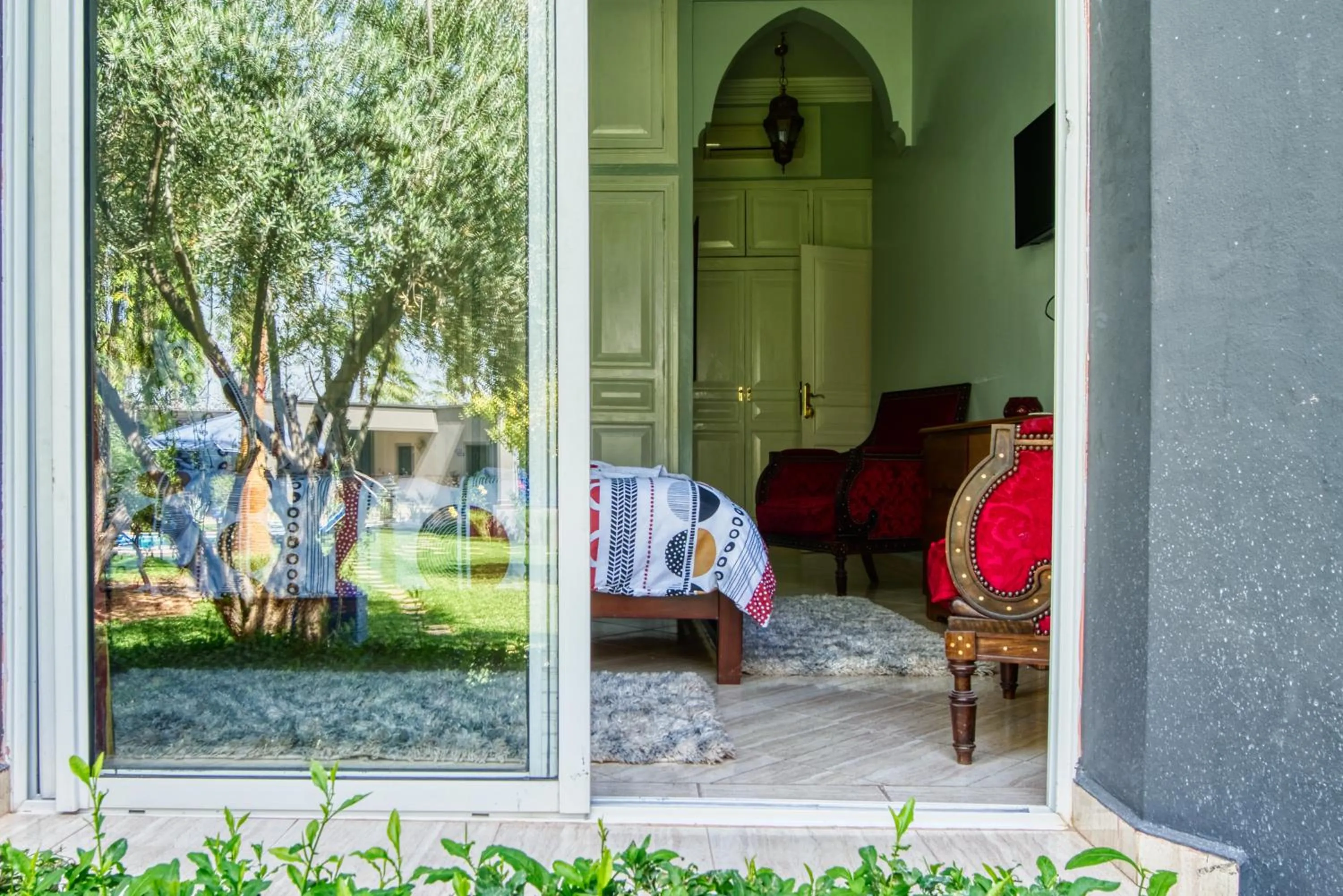 Bedroom in Villas 95 Appart'Hôtel