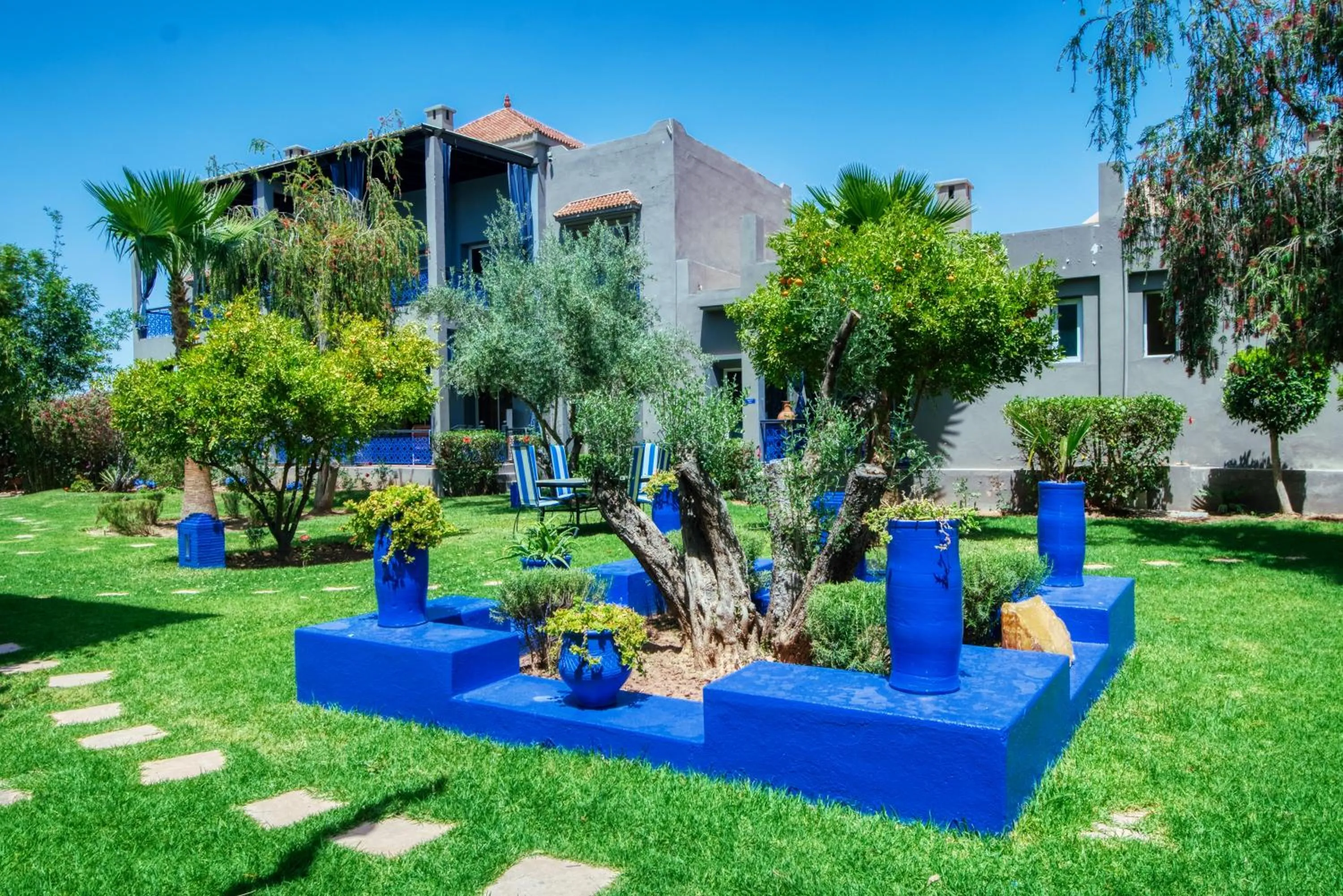 Garden in Villas 95 Appart'Hôtel