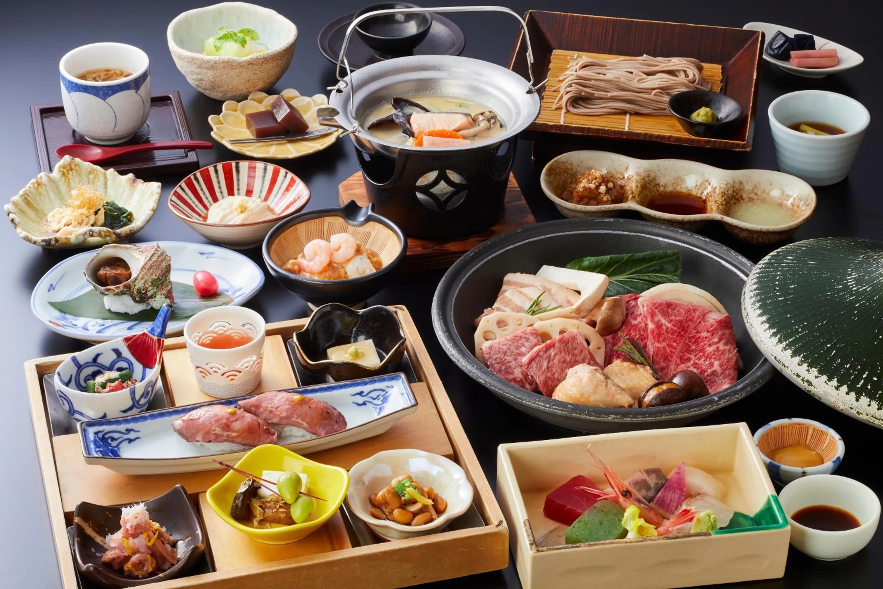 Dinner in Onyado Yuinosho, Shirakawago