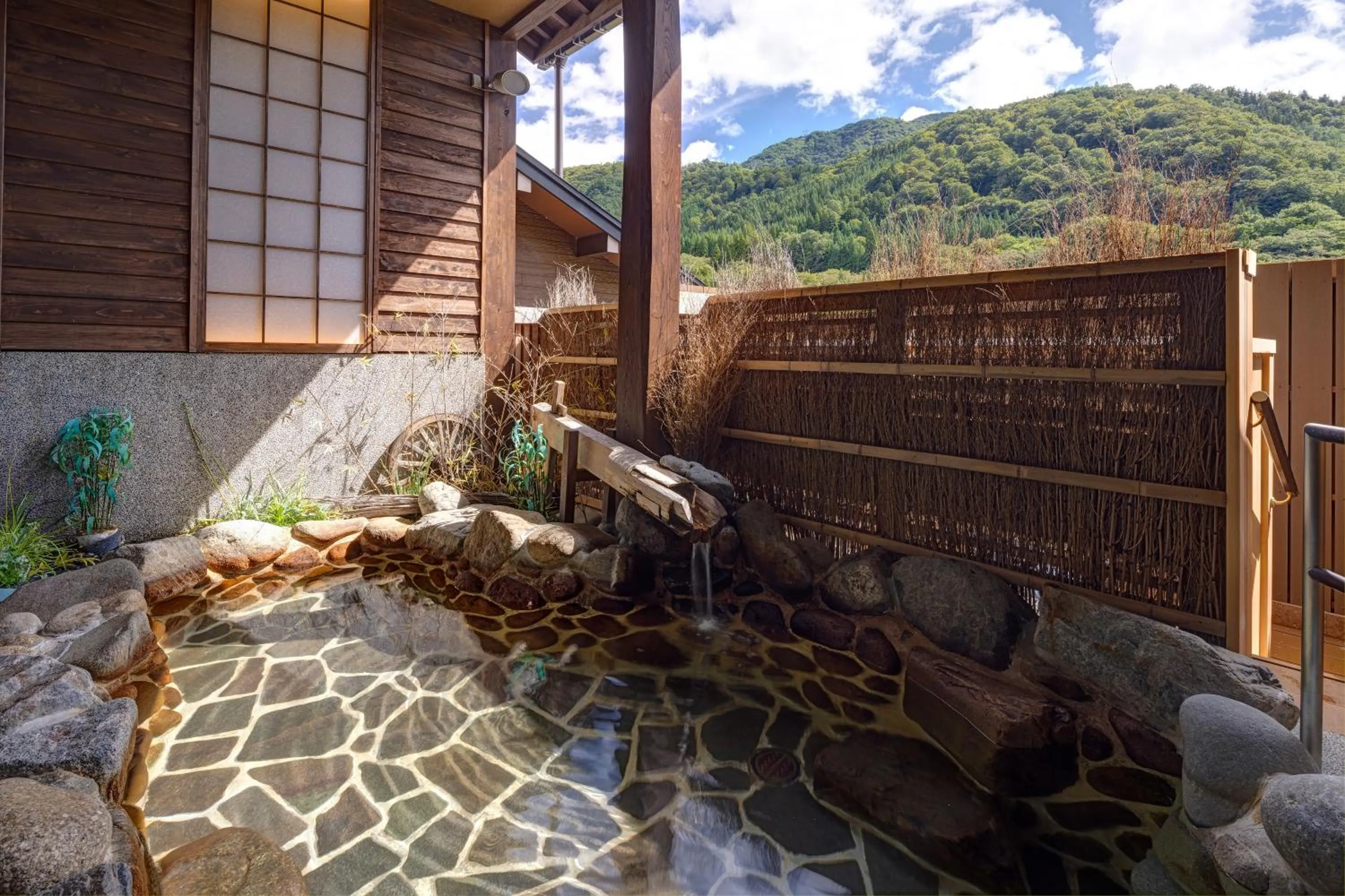 Public Bath in Onyado Yuinosho, Shirakawago