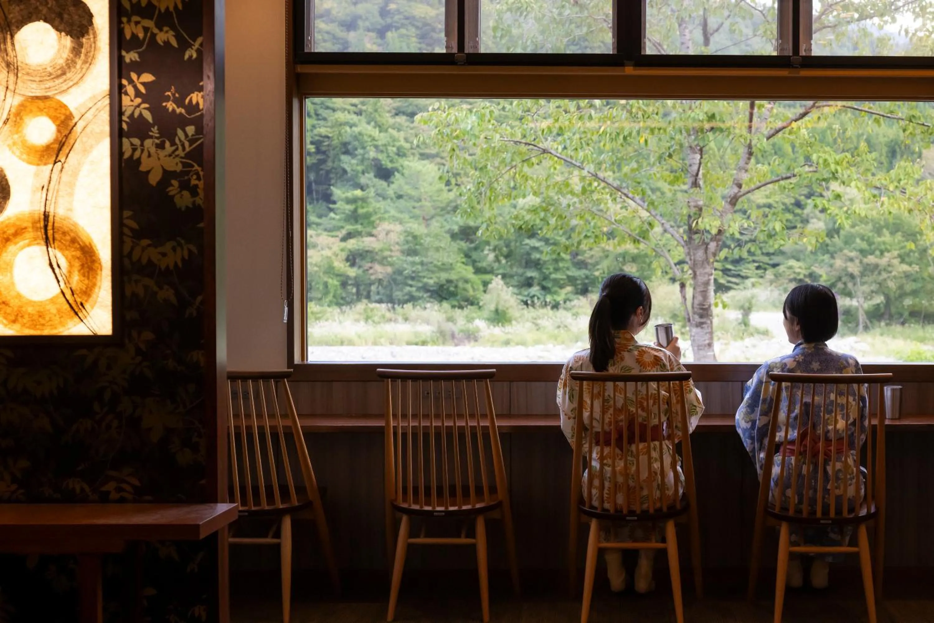 Lounge or bar in Onyado Yuinosho, Shirakawago