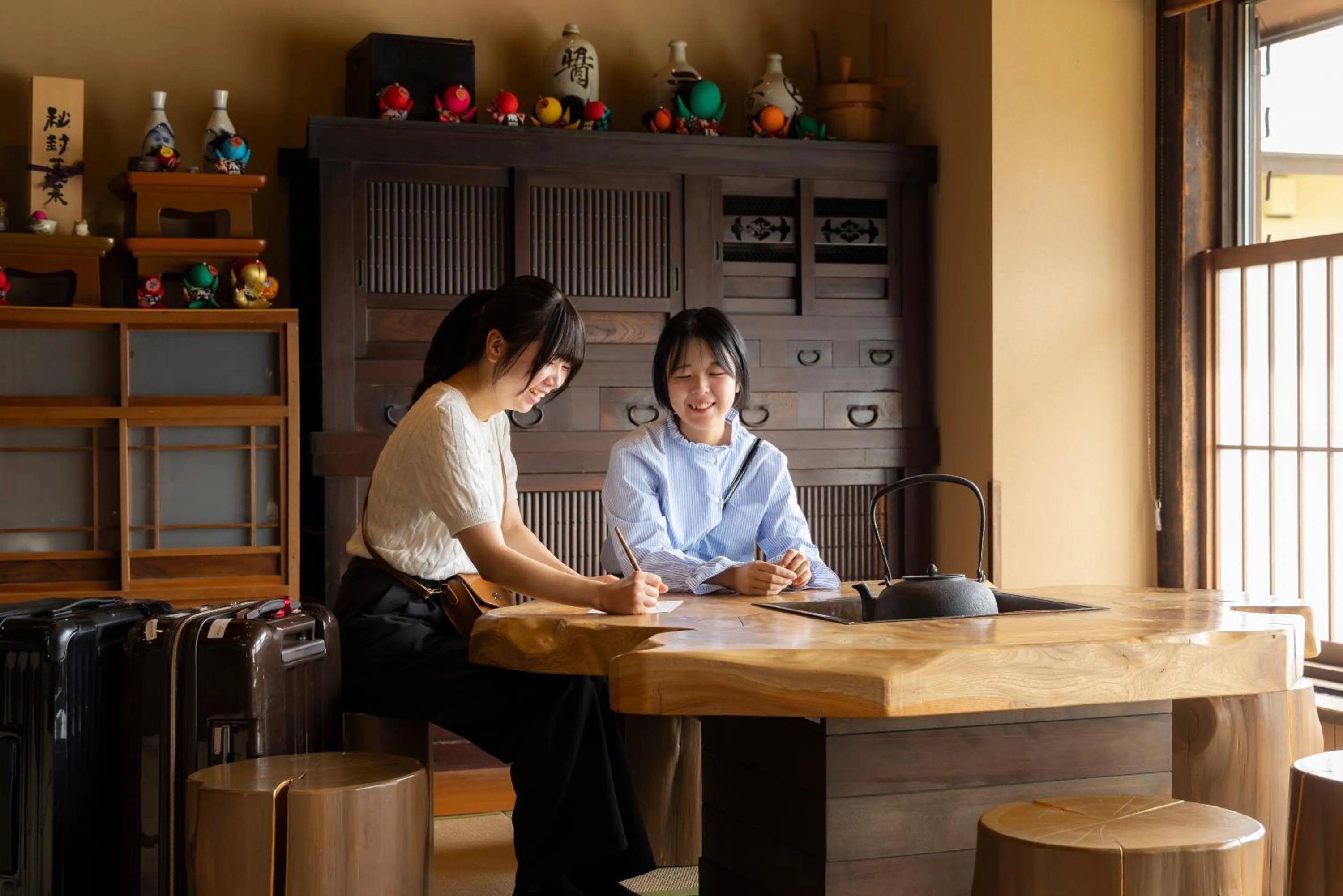 Lobby or reception in Onyado Yuinosho, Shirakawago