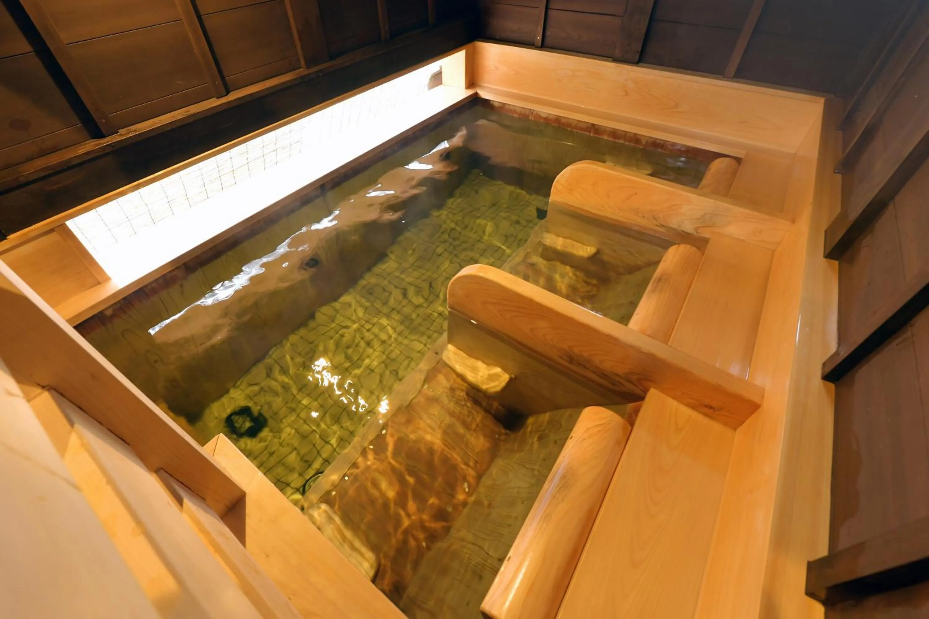 Public Bath in Onyado Yuinosho, Shirakawago