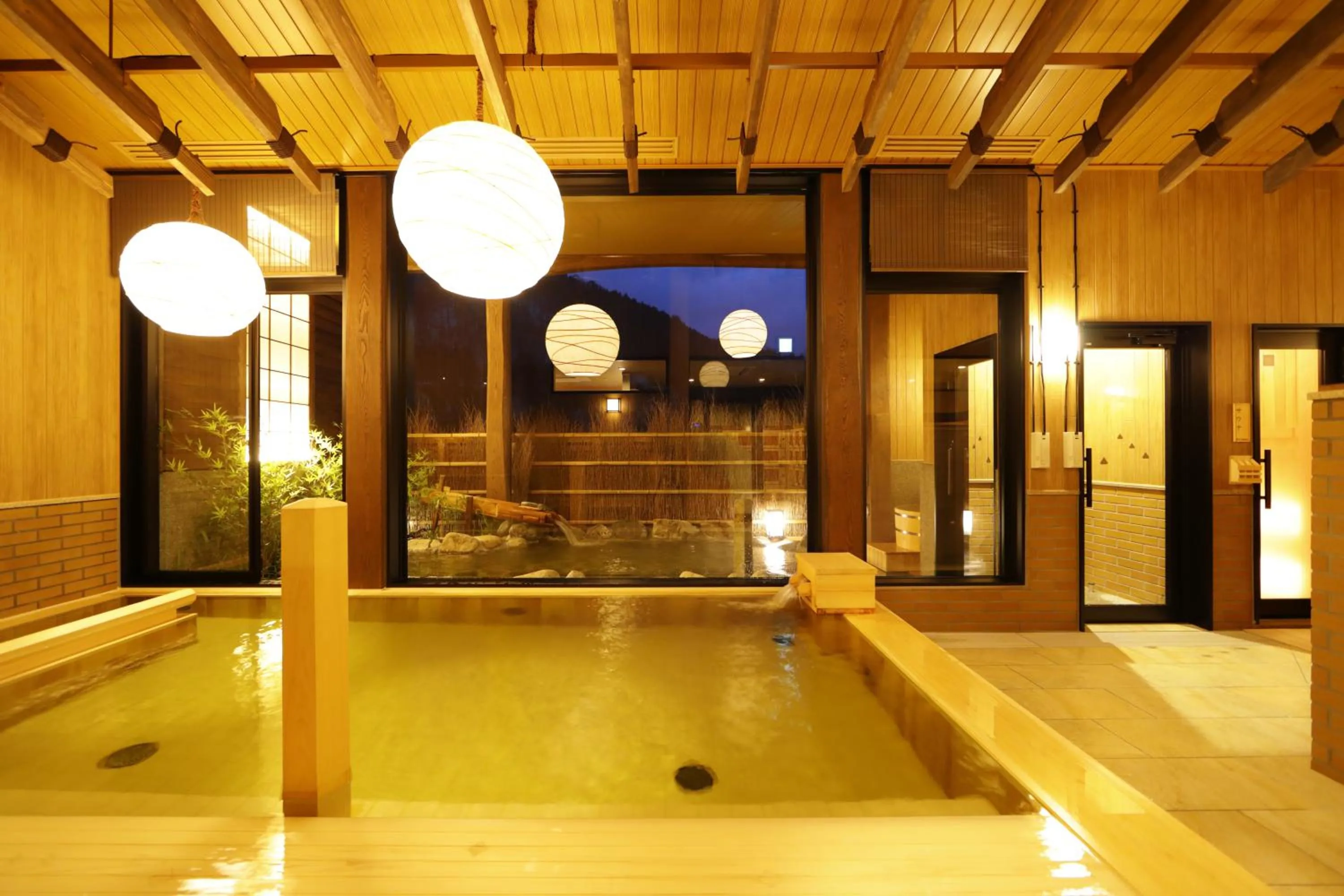 Public Bath in Onyado Yuinosho, Shirakawago