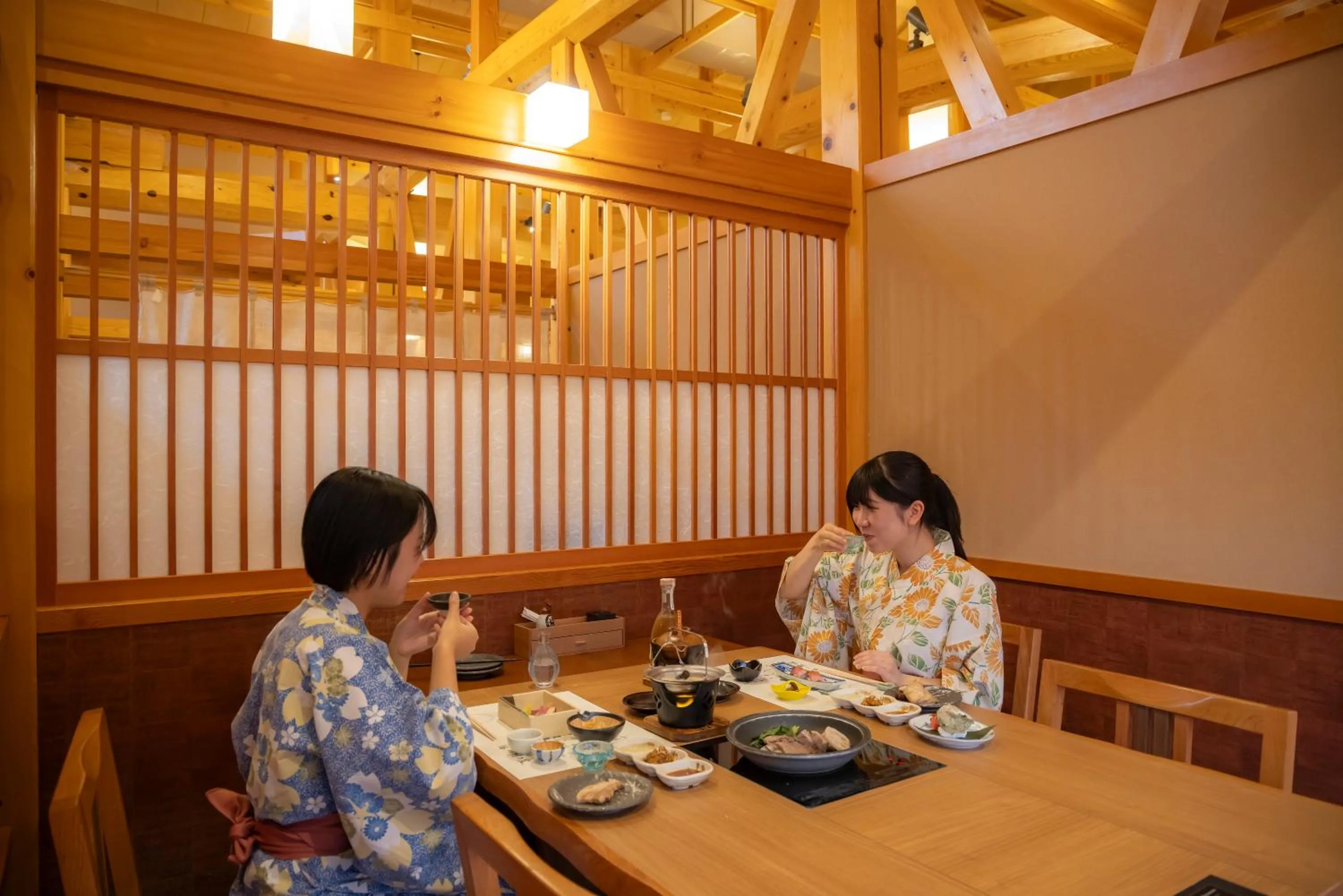 Restaurant/places to eat in Onyado Yuinosho, Shirakawago