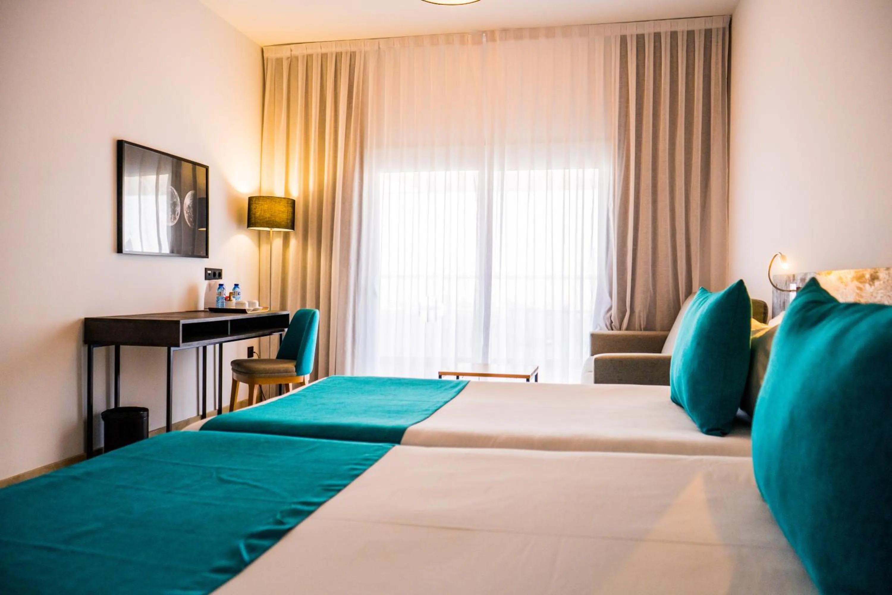 Photo of the whole room, Bed in Moon Hotel & SPA.