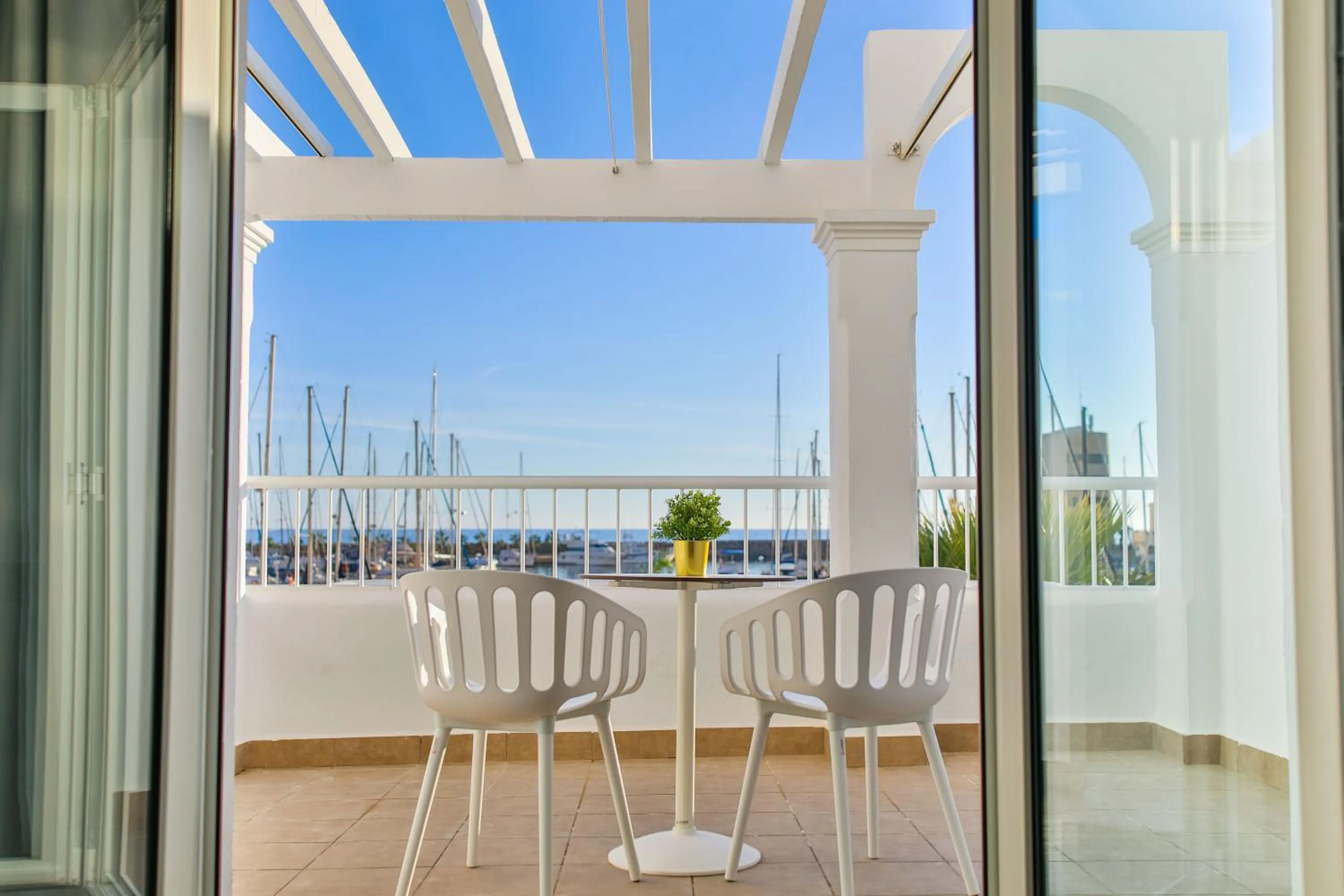 Balcony/Terrace in Moon Hotel & SPA.