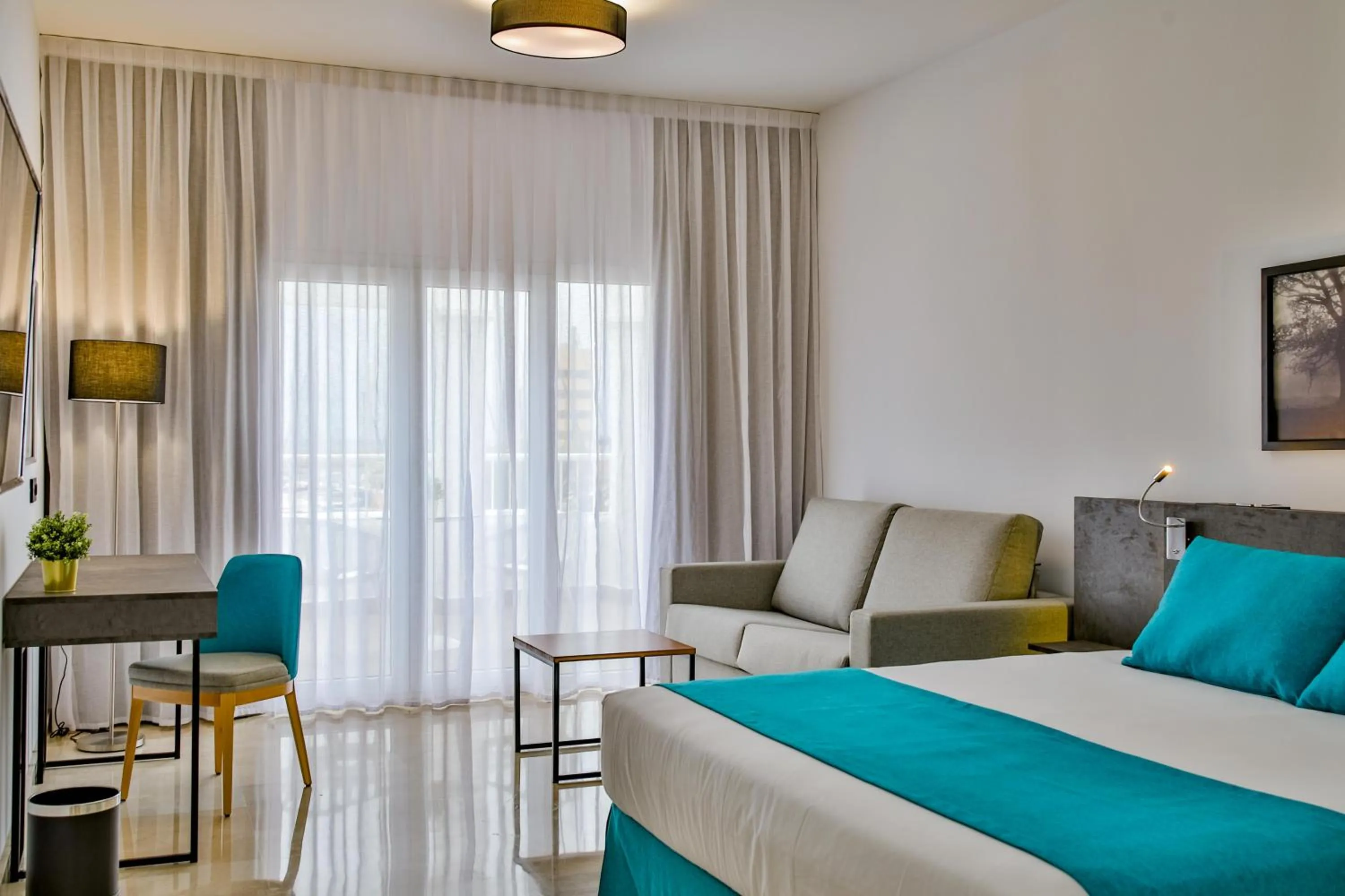 Bedroom, Bed in Moon Hotel & SPA.