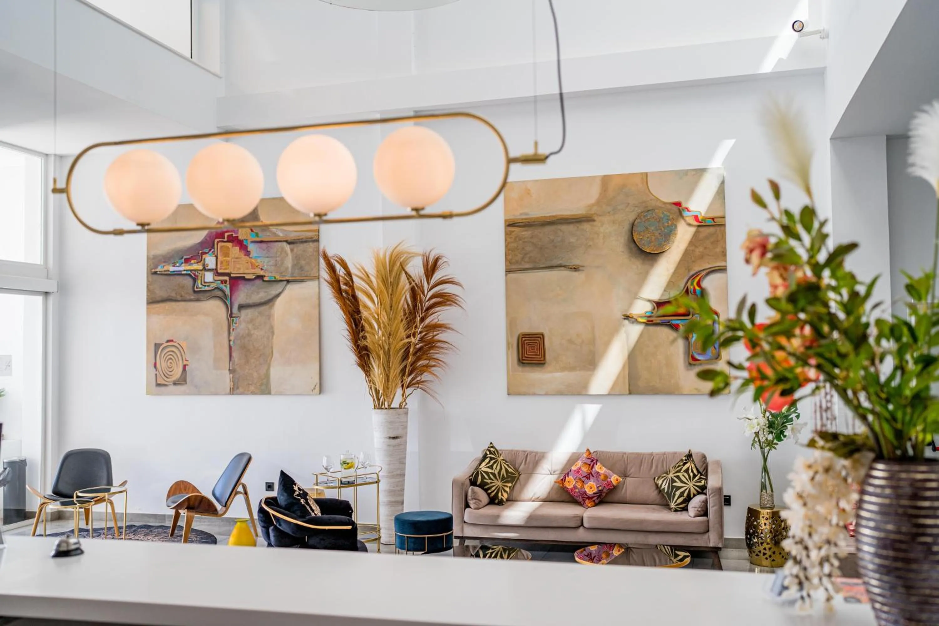 Lobby or reception in Moon Hotel & SPA.