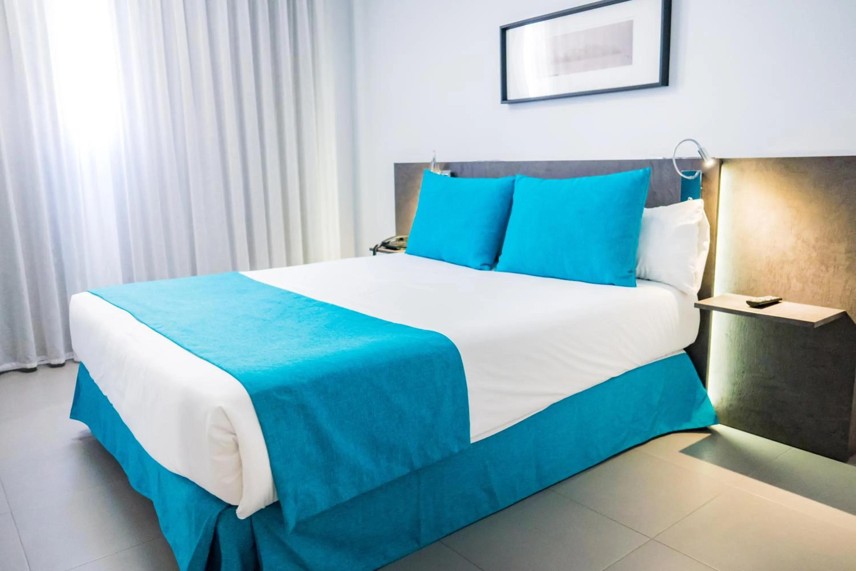 Bed in Moon Hotel & SPA.