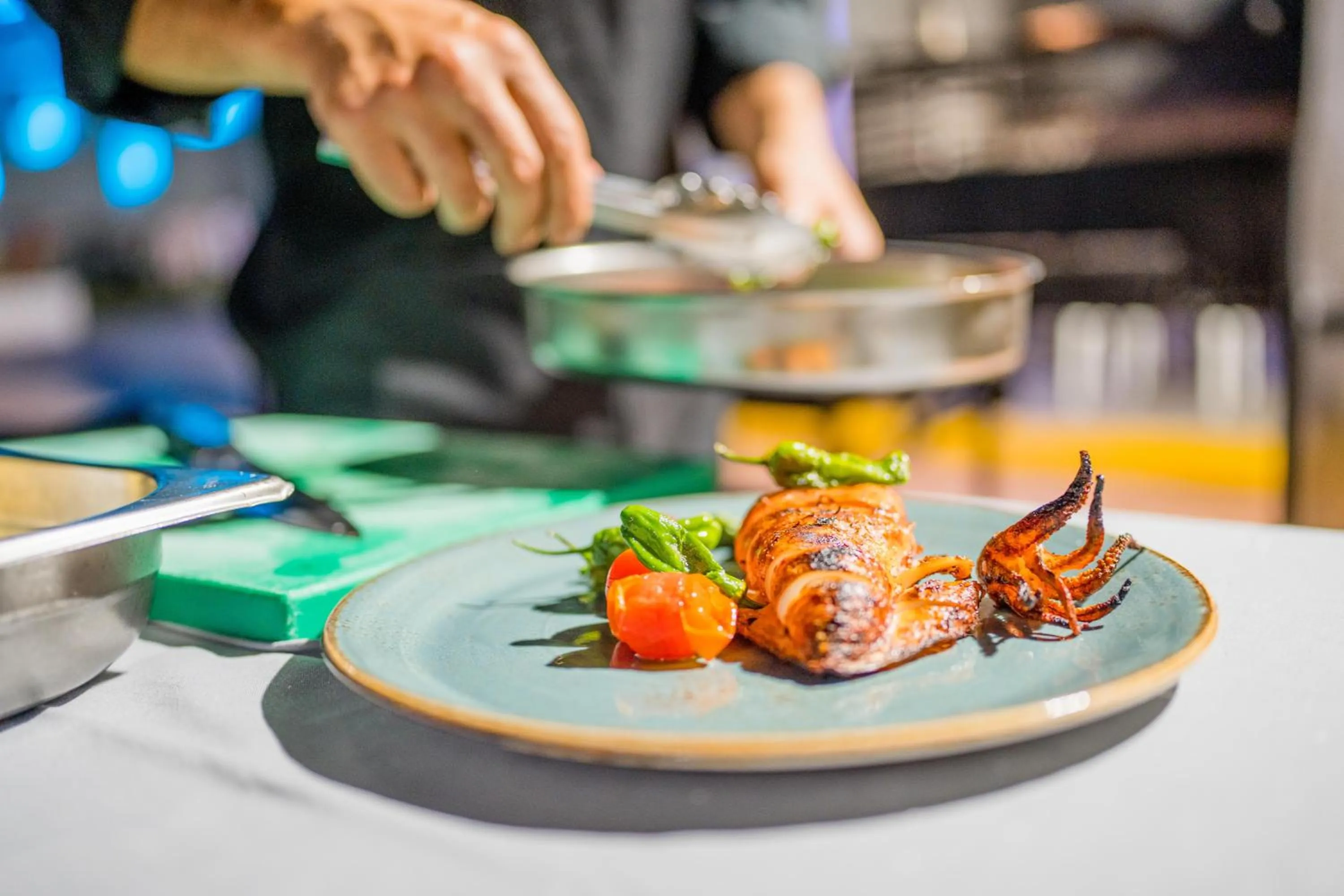 Food close-up in Moon Hotel & SPA.