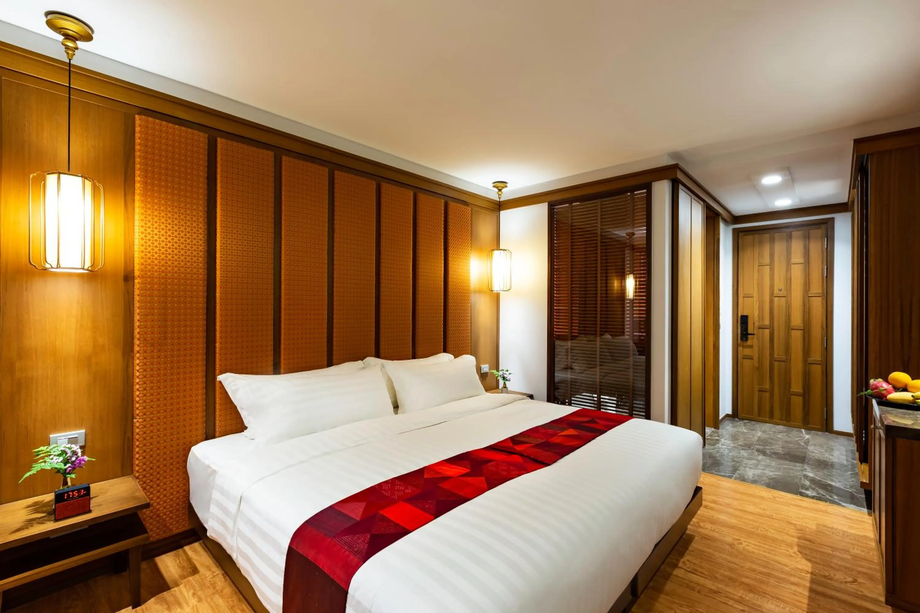 Bed in Lavana Hotel Chiangmai